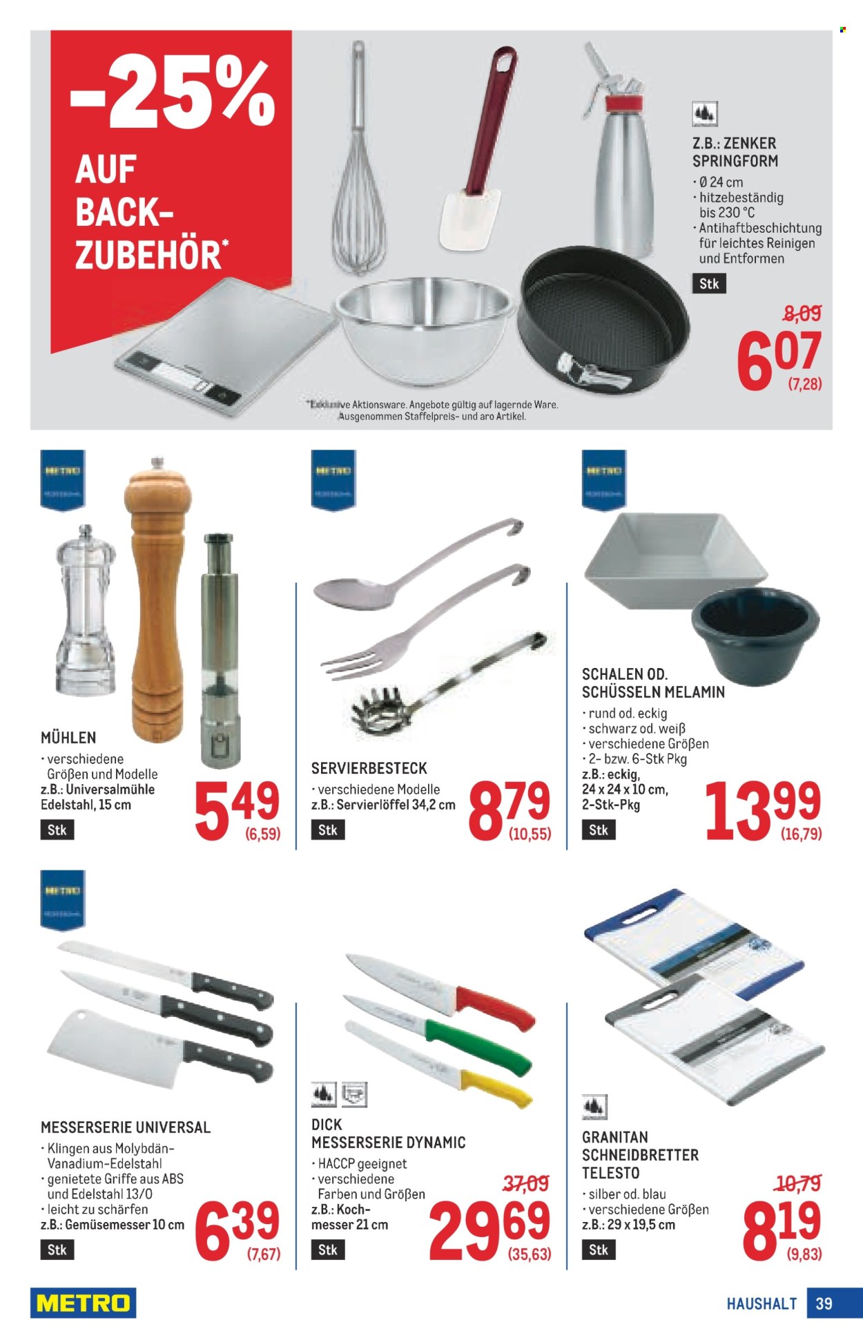Angebote Metro - 18.9.2025 - 1.10.2025. Seite 39