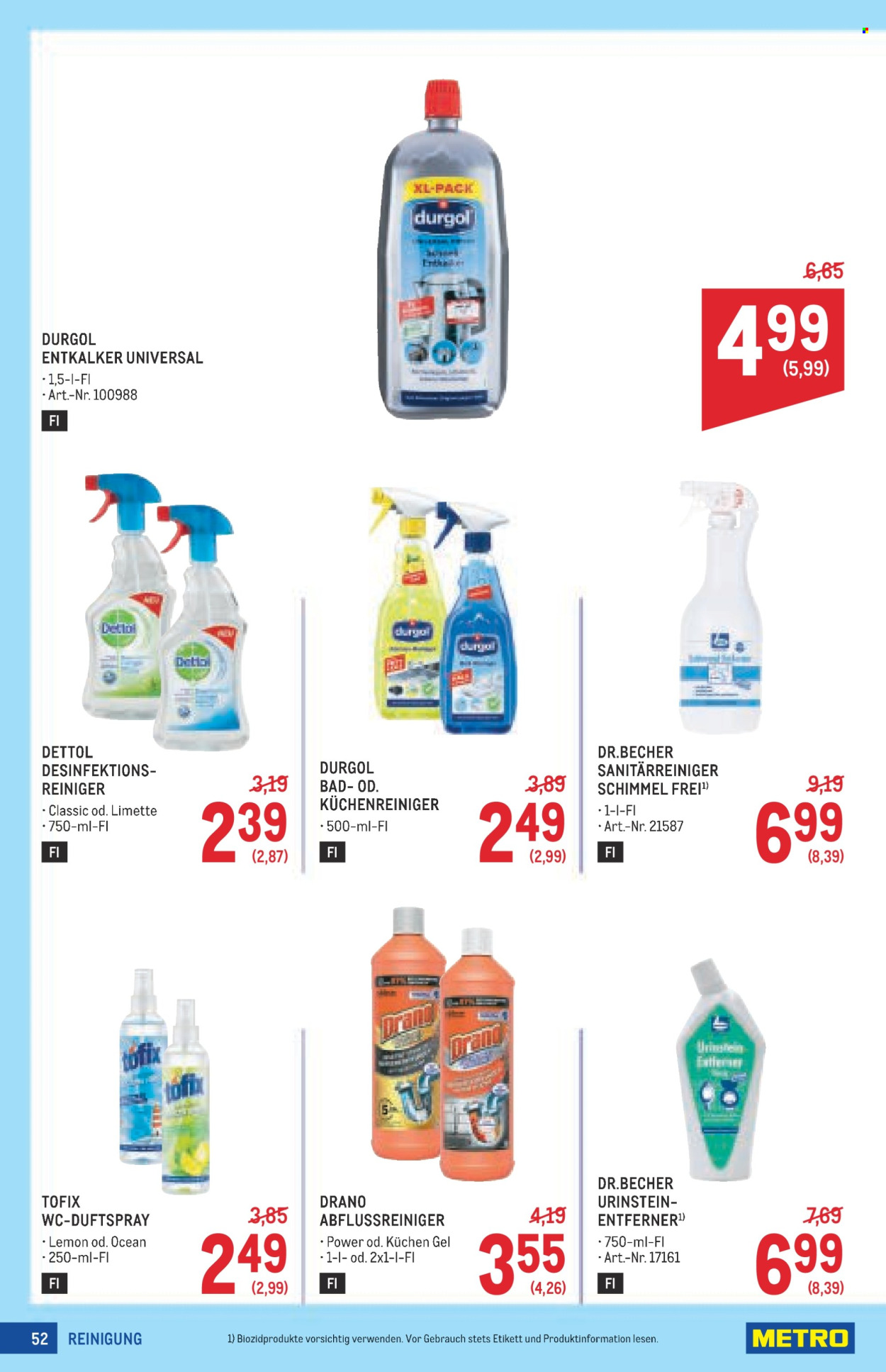 Angebote Metro - 18.9.2025 - 1.10.2025. Seite 52