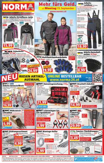 Angebote Norma - 15.9.2025 - 20.9.2025.