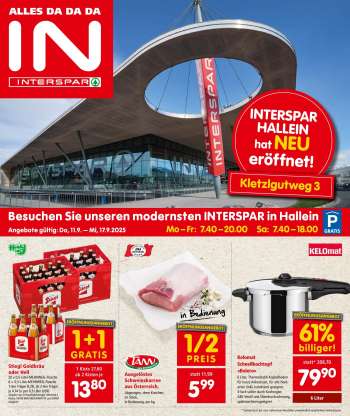 Angebote INTERSPAR - 11.9.2025 - 17.9.2025.