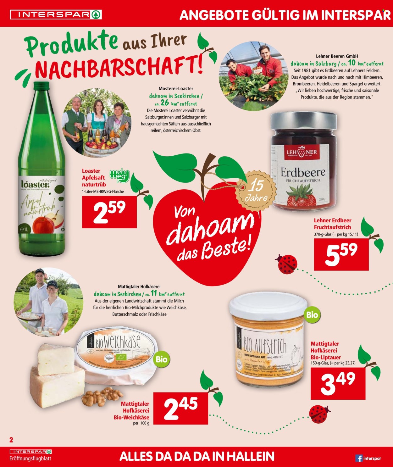 Angebote INTERSPAR - 11.9.2025 - 17.9.2025. Seite 2
