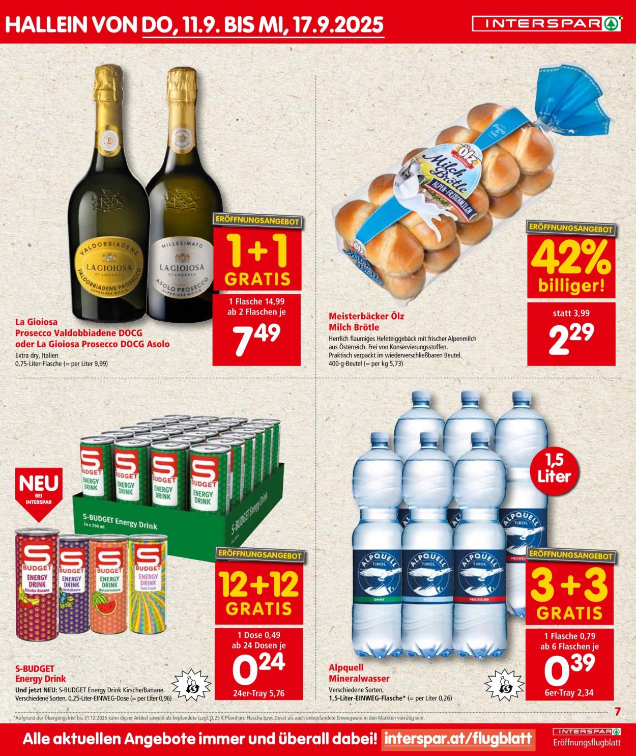 Angebote INTERSPAR - 11.9.2025 - 17.9.2025. Seite 7