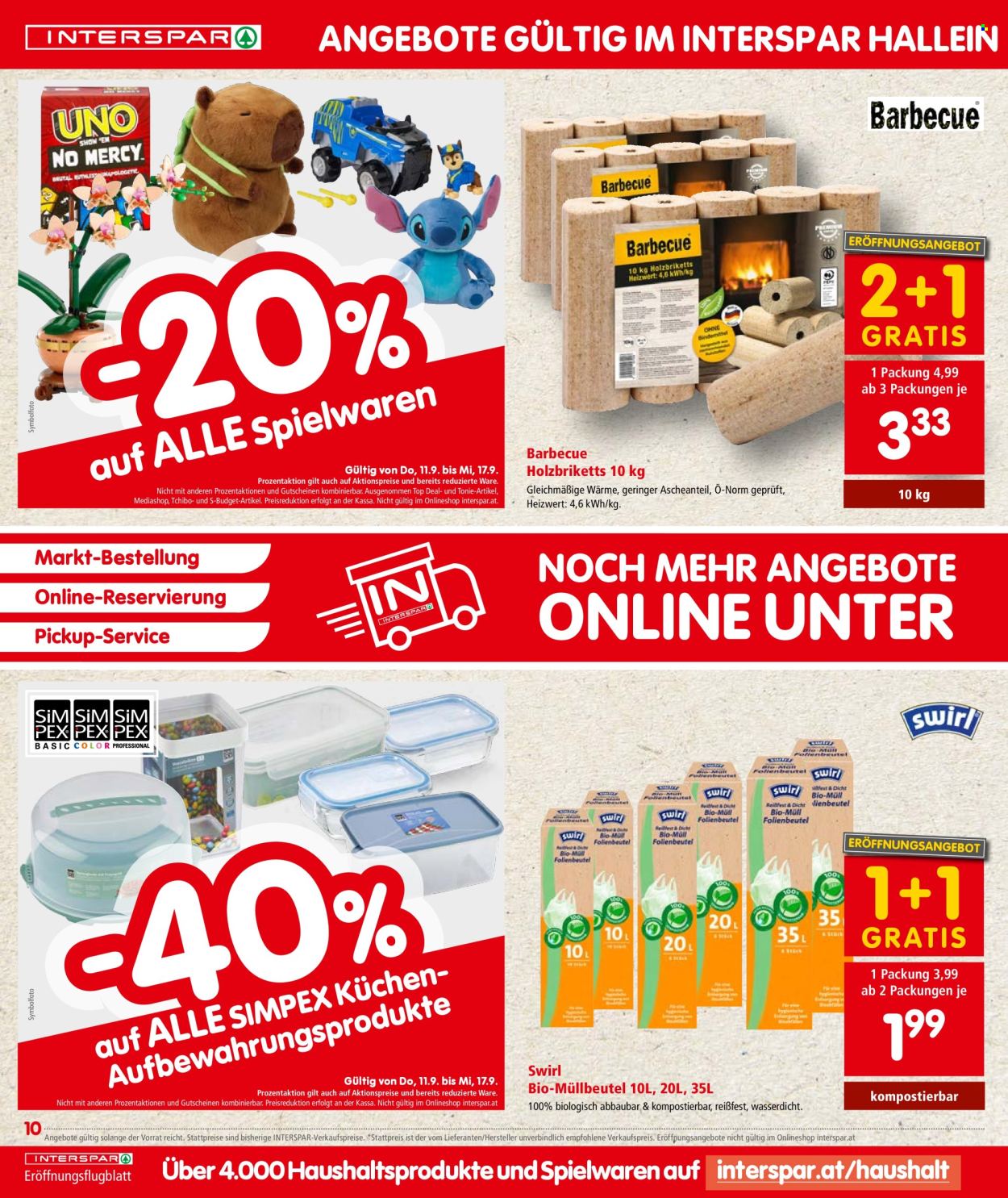 Angebote INTERSPAR - 11.9.2025 - 17.9.2025. Seite 10