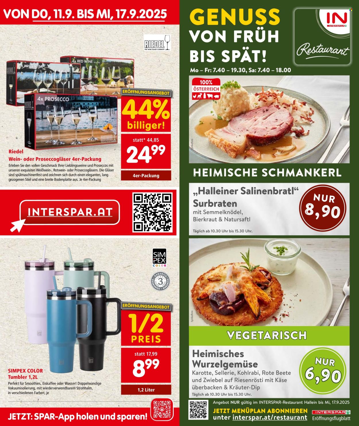 Angebote INTERSPAR - 11.9.2025 - 17.9.2025. Seite 11