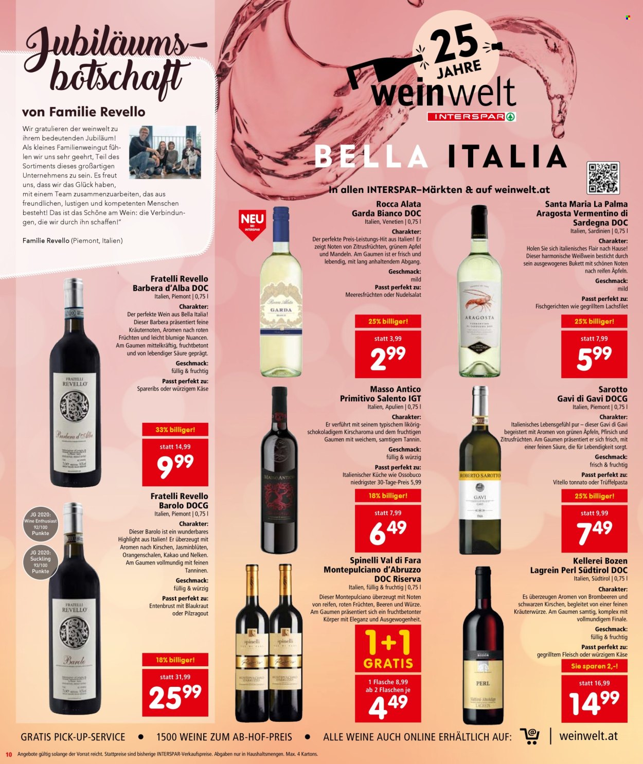 Angebote INTERSPAR - 11.9.2025 - 24.9.2025. Seite 10