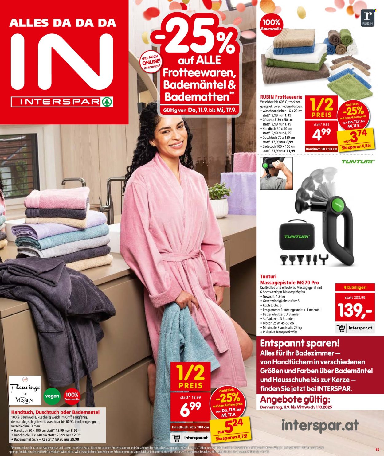 Angebote INTERSPAR - 11.9.2025 - 24.9.2025. Seite 15