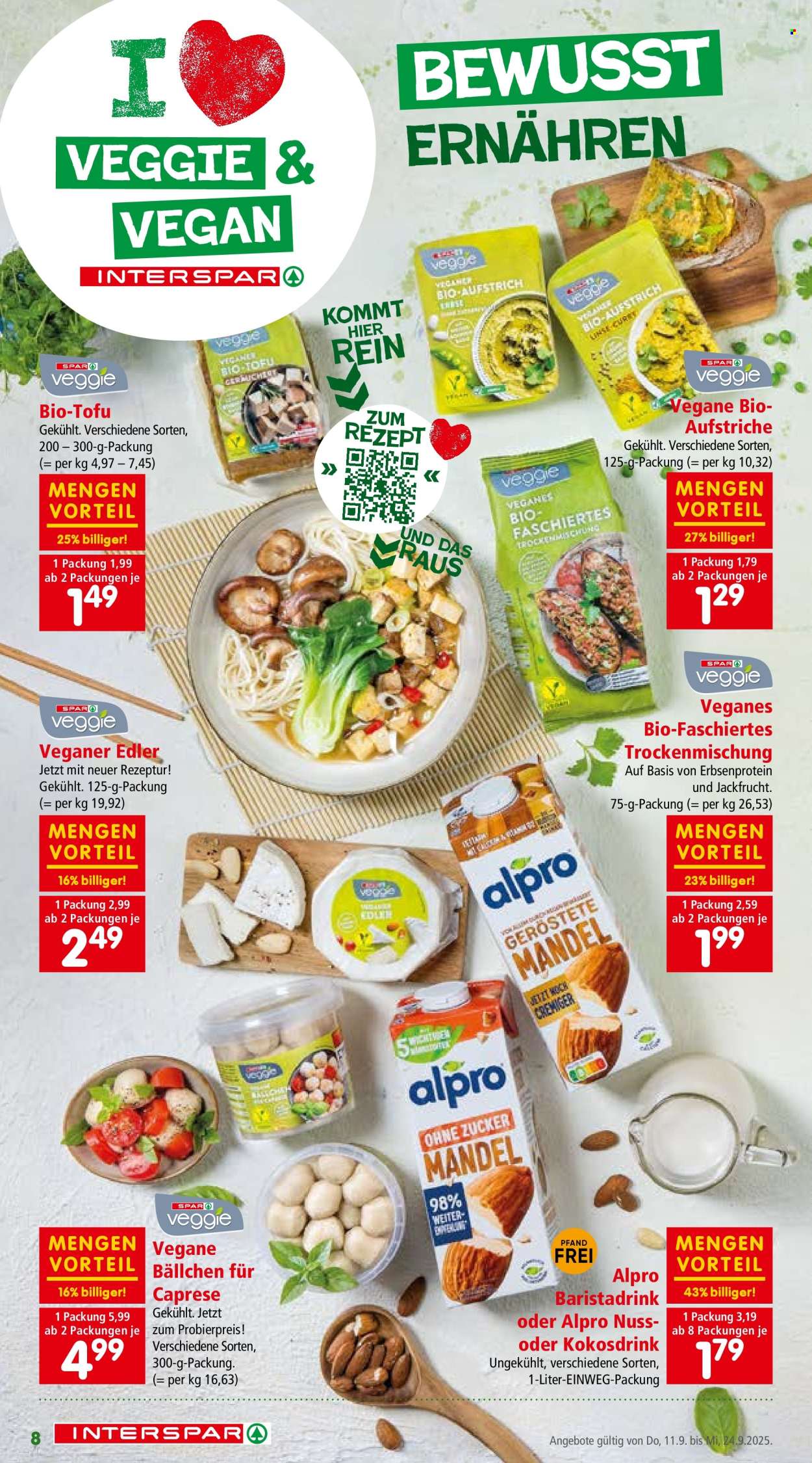 Angebote INTERSPAR - 11.9.2025 - 24.9.2025. Seite 8