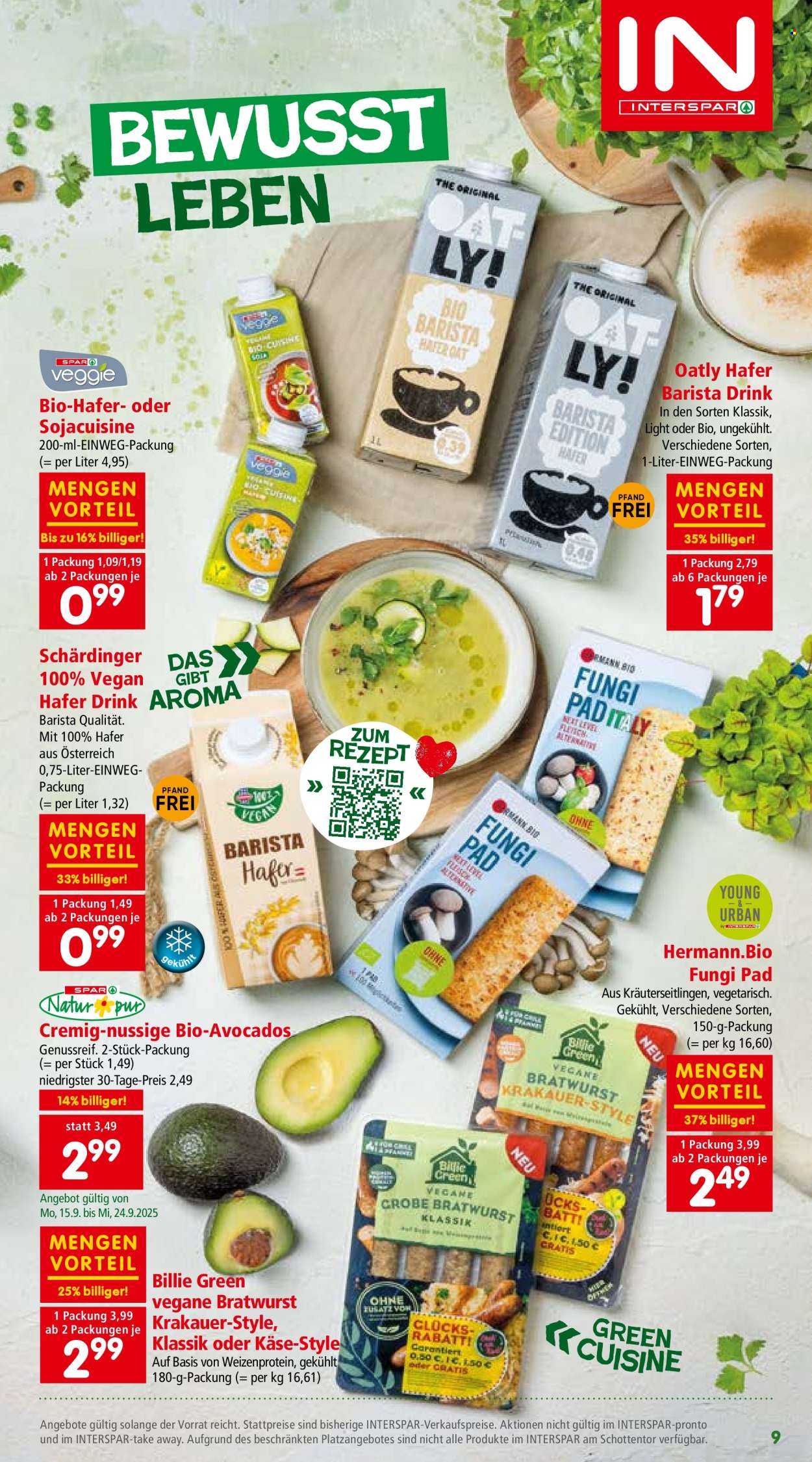 Angebote INTERSPAR - 11.9.2025 - 24.9.2025. Seite 9