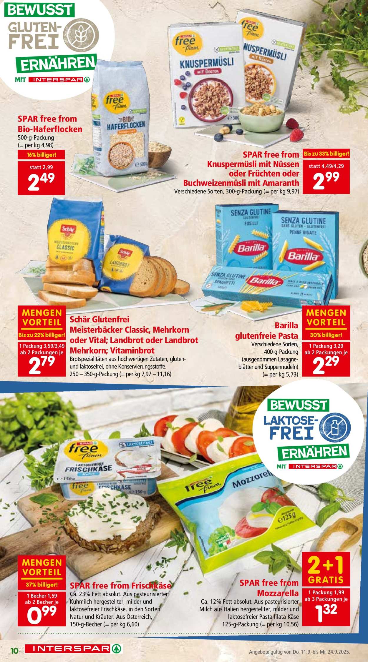 Angebote INTERSPAR - 11.9.2025 - 24.9.2025. Seite 10