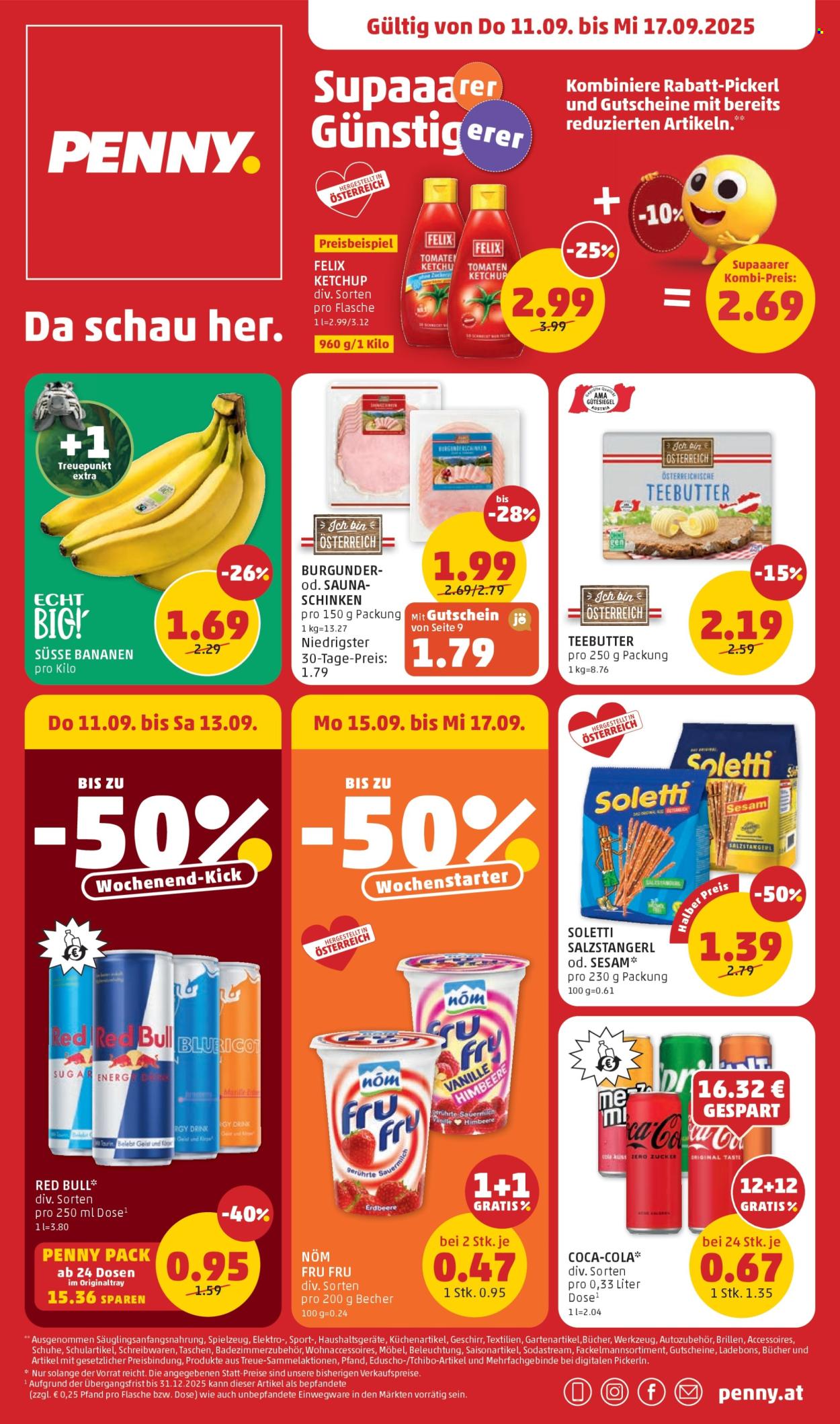 Angebote Penny - 11.9.2025 - 17.9.2025. Seite 1