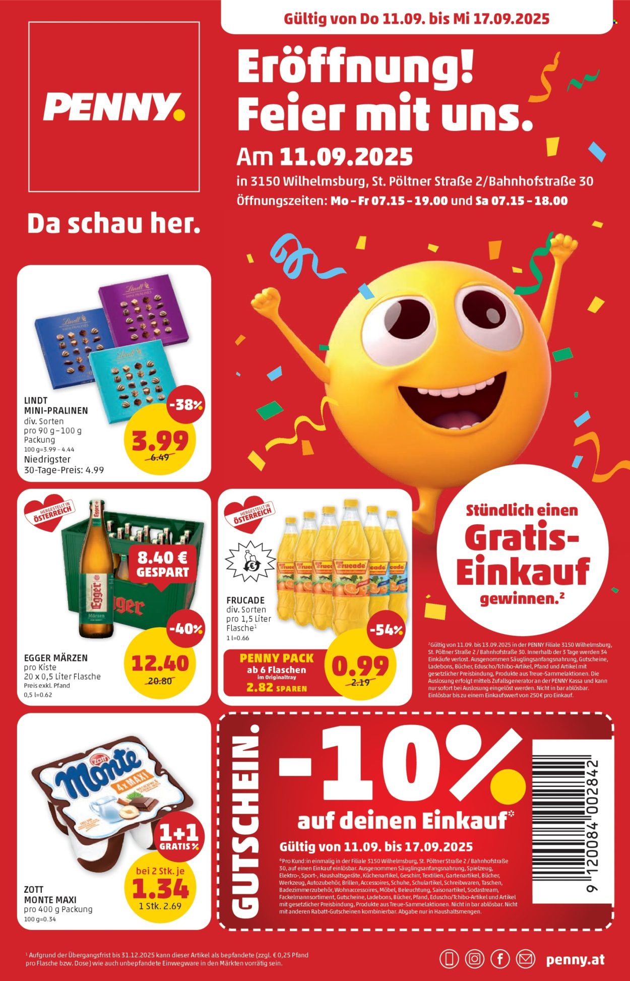 Angebote Penny - 11.9.2025 - 17.9.2025. Seite 1