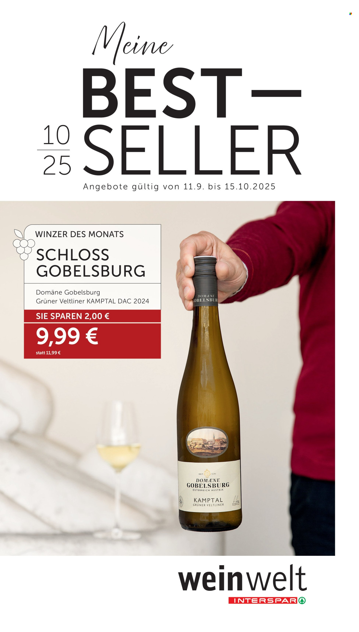 Angebote INTERSPAR - 11.9.2025 - 15.10.2025. Seite 1