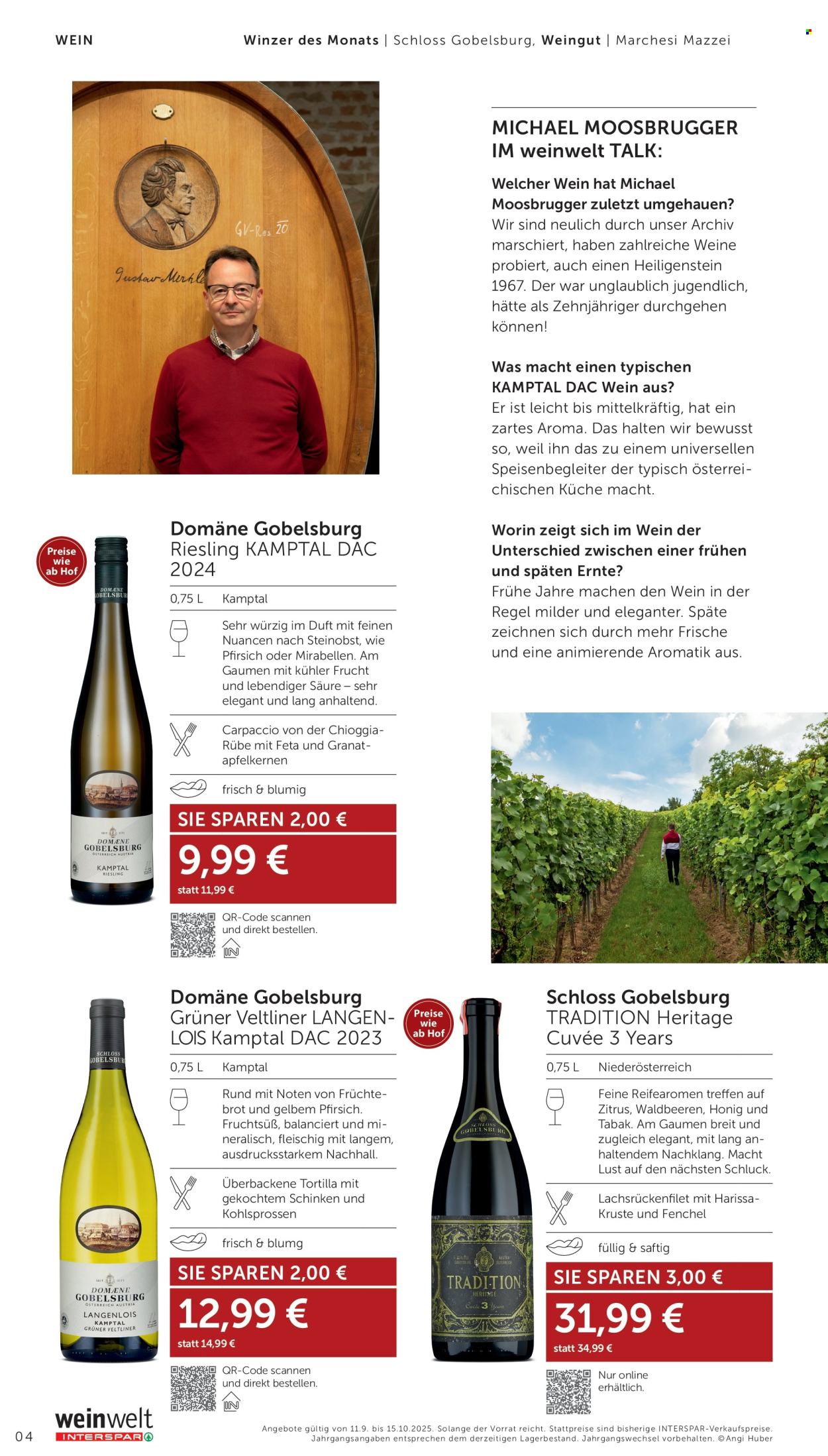 Angebote INTERSPAR - 11.9.2025 - 15.10.2025. Seite 4