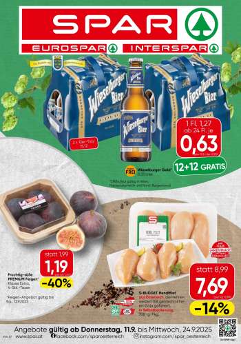 Angebote SPAR - 11.9.2025 - 24.9.2025.