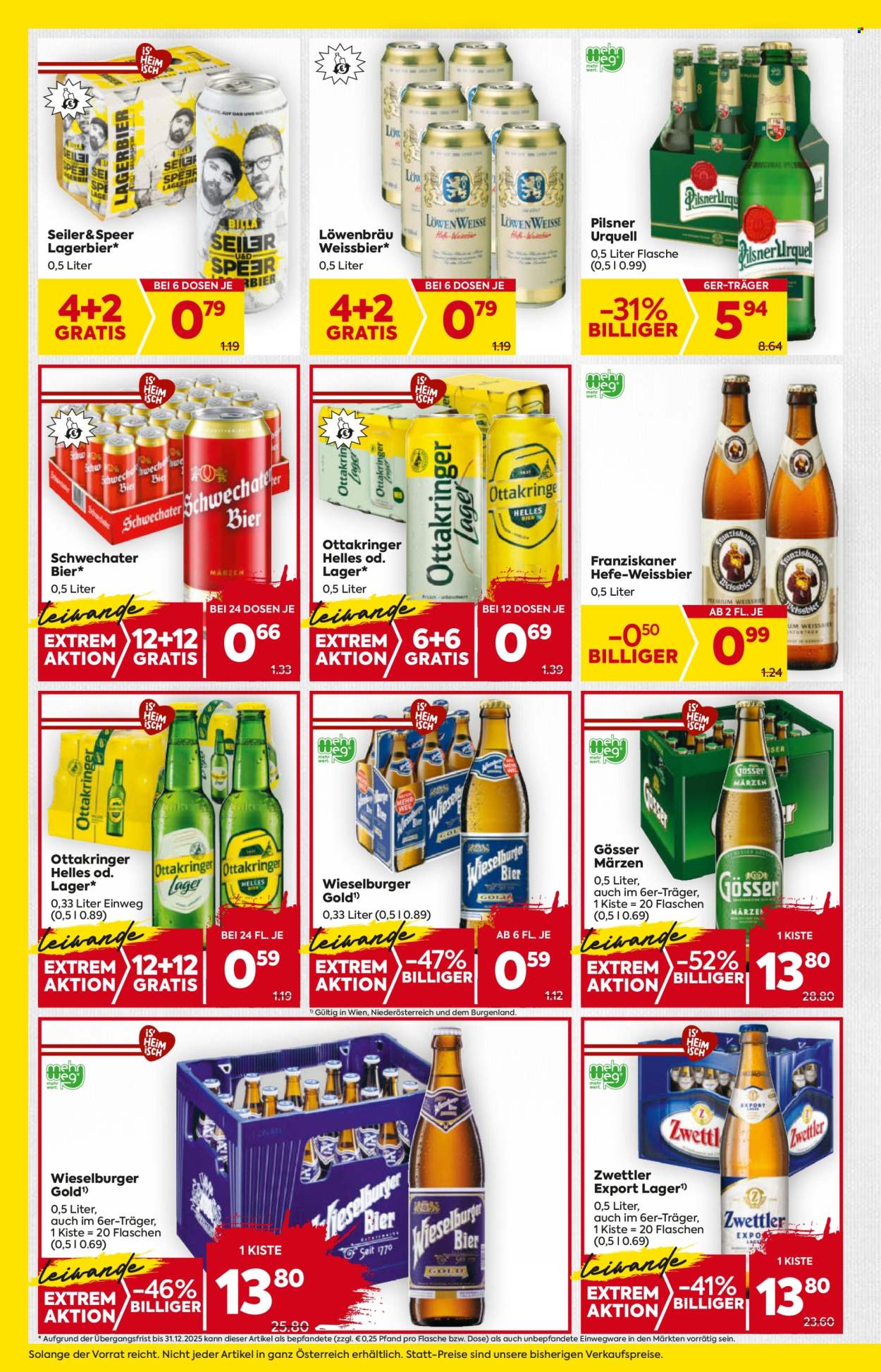 Angebote Billa - 11.9.2025 - 17.9.2025. Seite 12