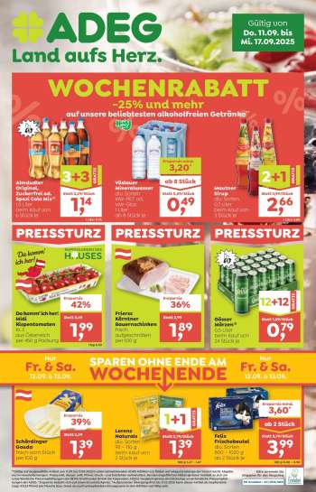 Angebote ADEG - 11.9.2025 - 17.9.2025.