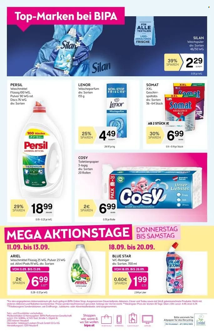 Angebote Bipa - 11.9.2025 - 24.9.2025. Seite 10