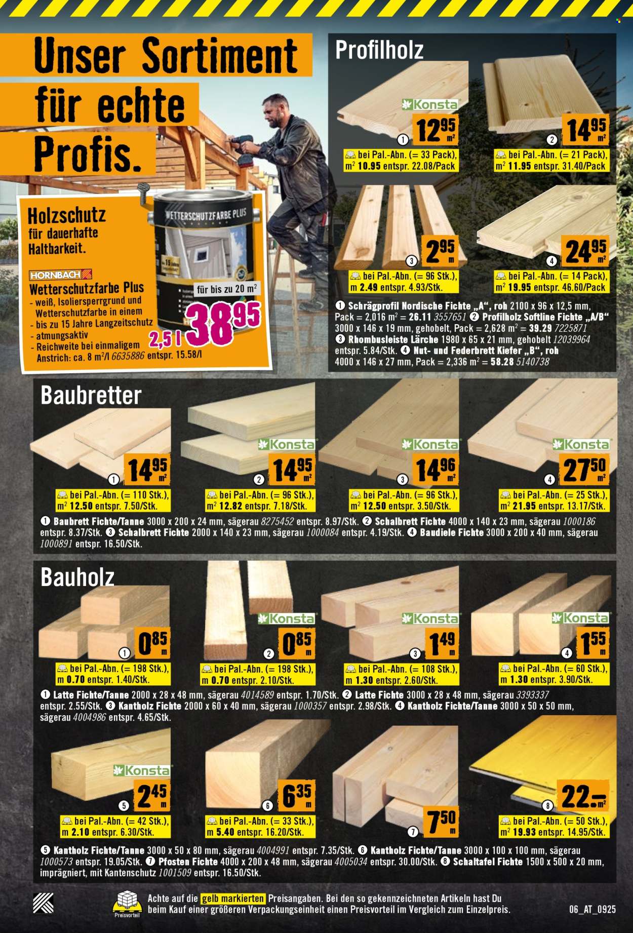 Angebote Hornbach - 11.9.2025 - 8.10.2025. Seite 6