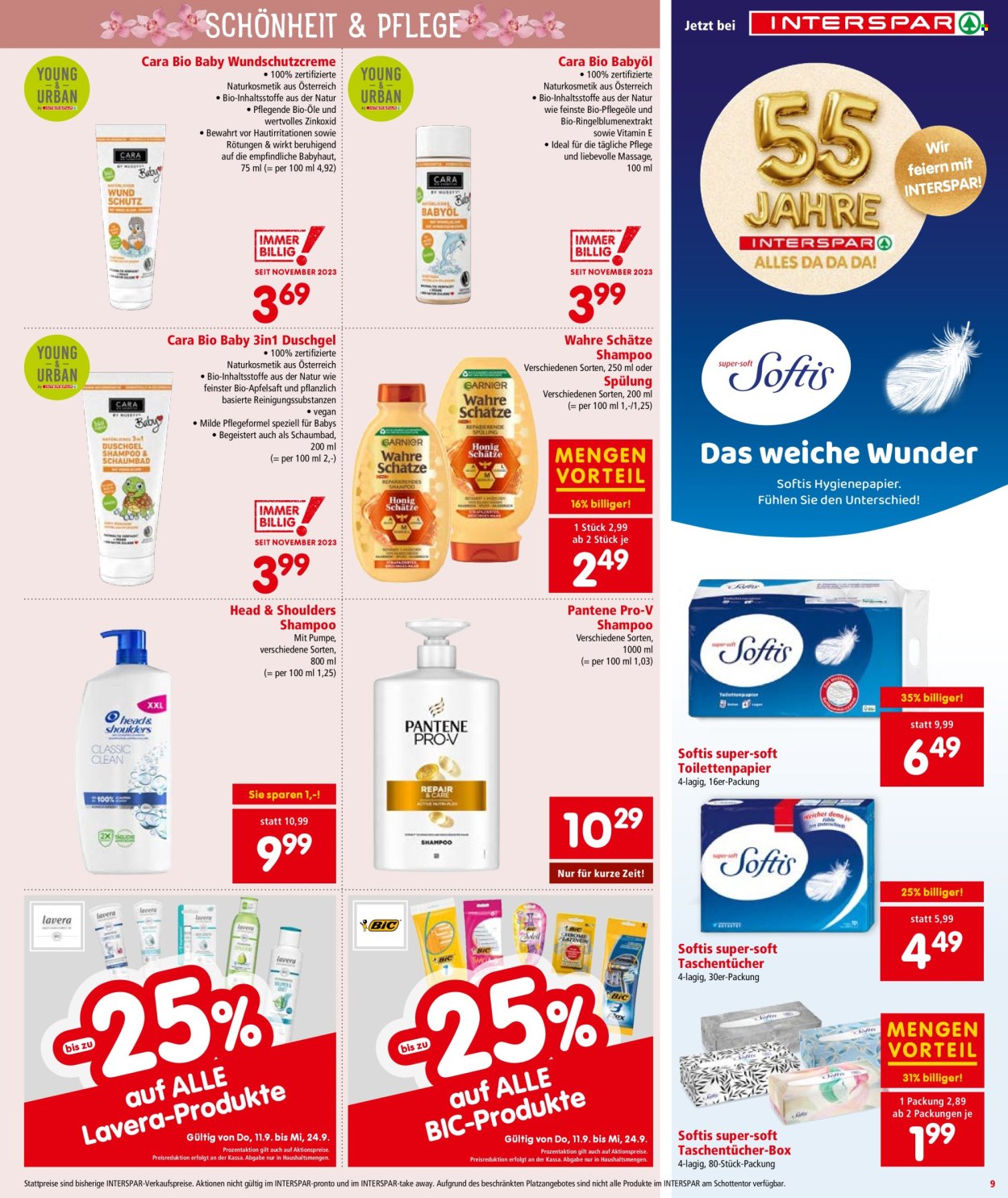 Angebote INTERSPAR - 18.9.2025 - 24.9.2025. Seite 10