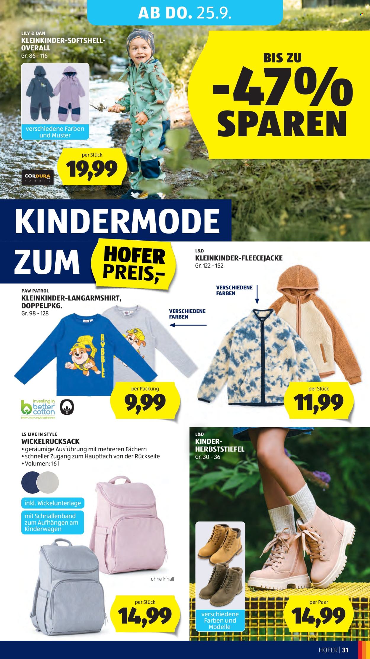 Angebote Hofer - 19.9.2025 - 25.9.2025. Seite 35