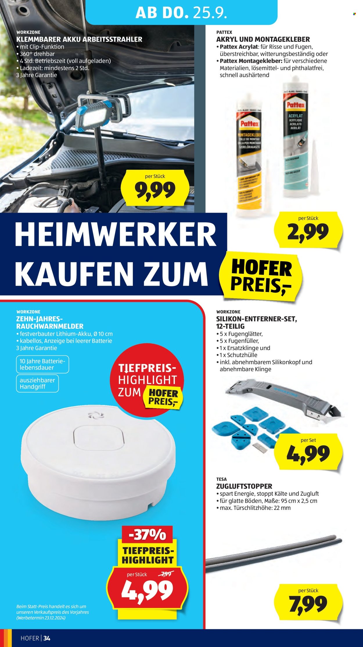 Angebote Hofer - 19.9.2025 - 25.9.2025. Seite 38