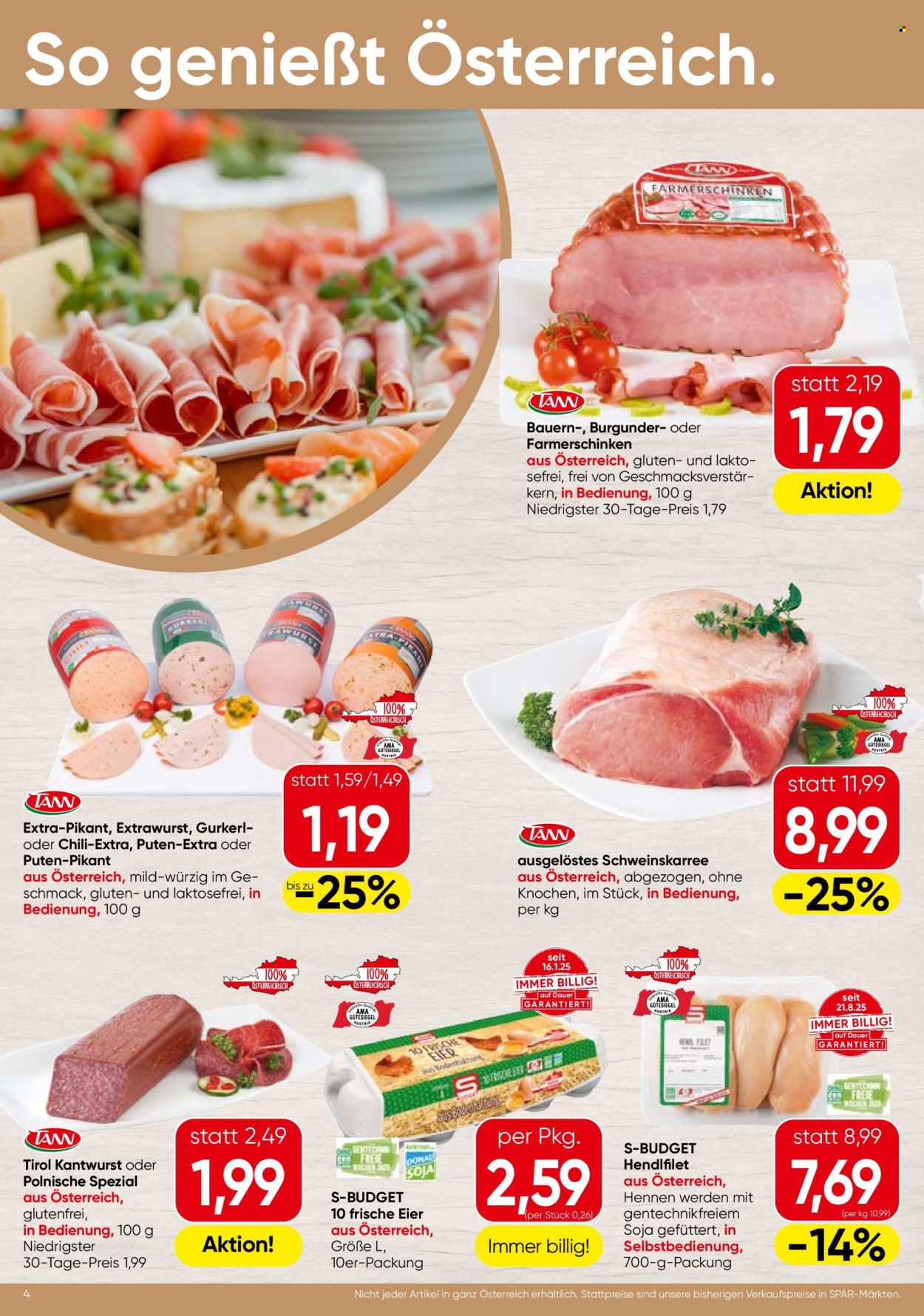 Angebote SPAR - 18.9.2025 - 24.9.2025. Seite 4