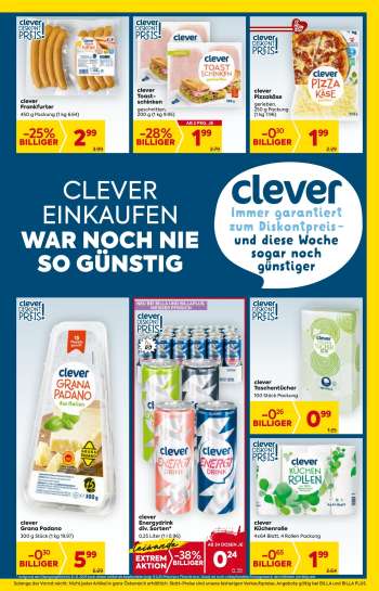 thumbnail - clever Energydrink div. Sorten