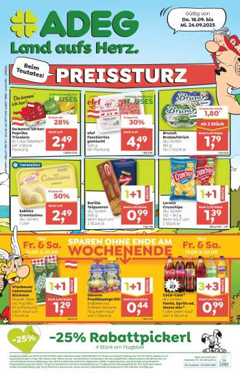 Angebote ADEG - 18.9.2025 - 24.9.2025.