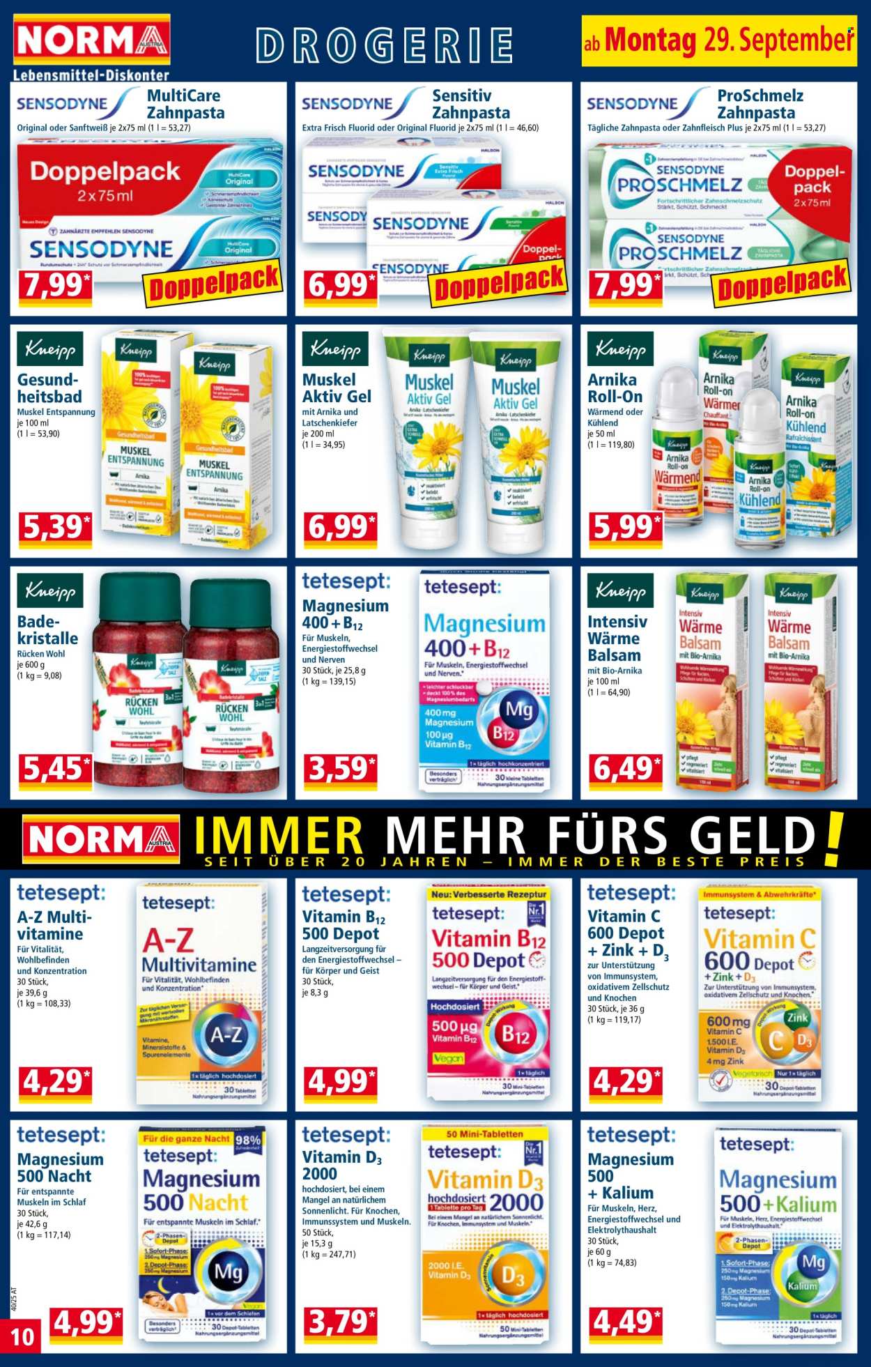 Angebote Norma - 29.9.2025 - 4.10.2025. Seite 10