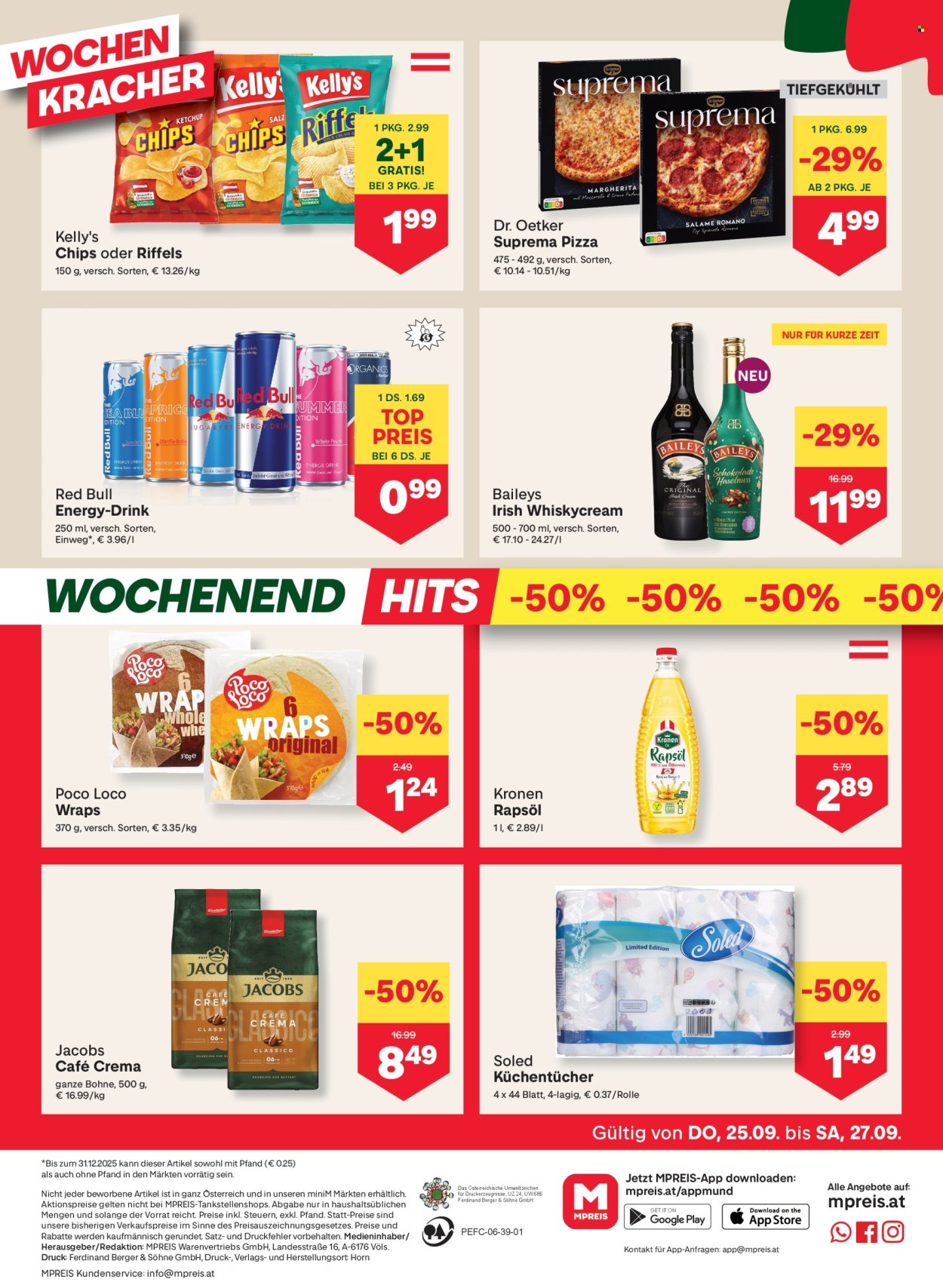 Angebote MPREIS - 25.9.2025 - 1.10.2025. Seite 12