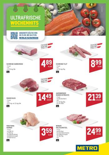 Angebote Metro - 21.9.2025 - 27.9.2025.