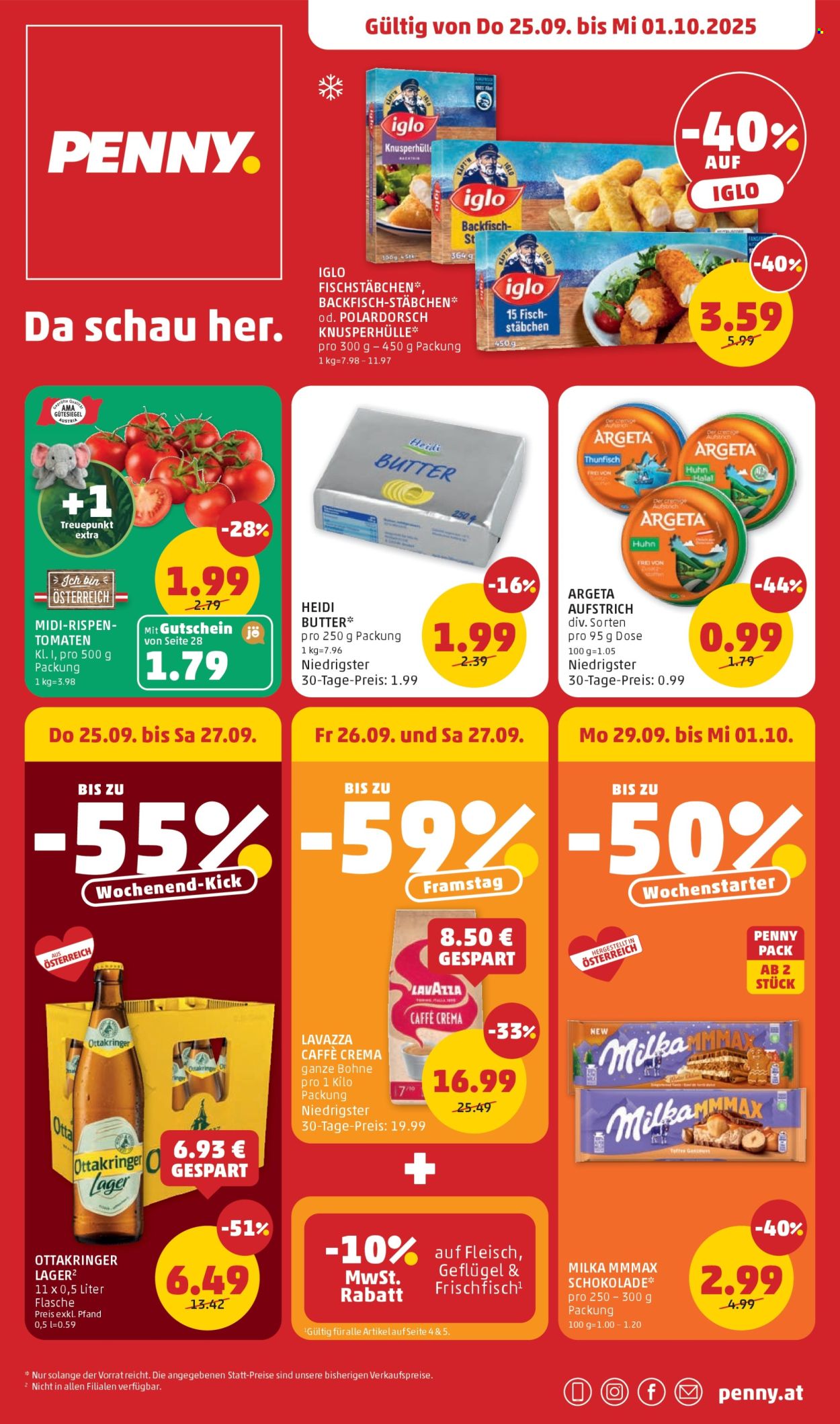 Angebote Penny - 25.9.2025 - 1.10.2025. Seite 1