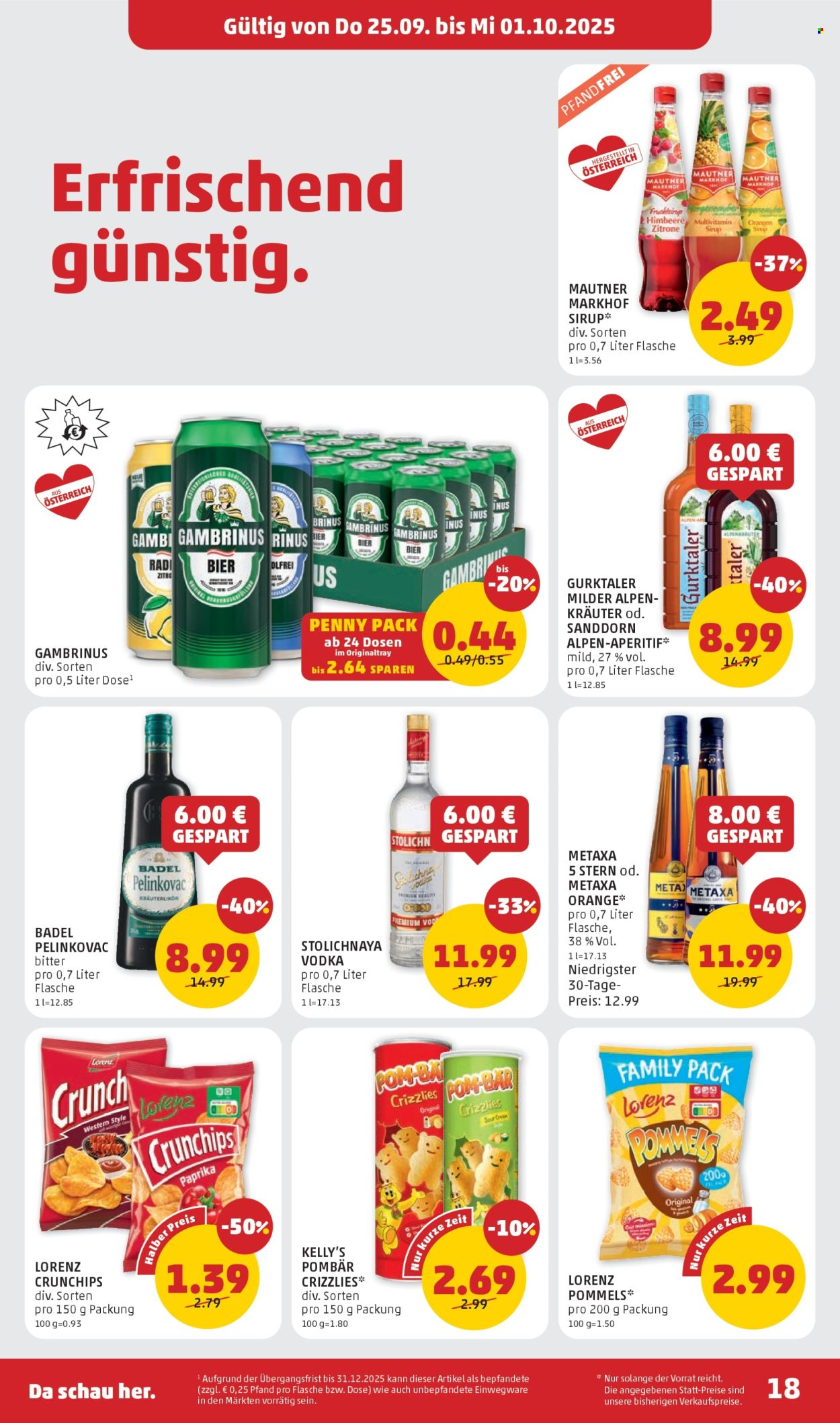Angebote Penny - 25.9.2025 - 1.10.2025. Seite 18