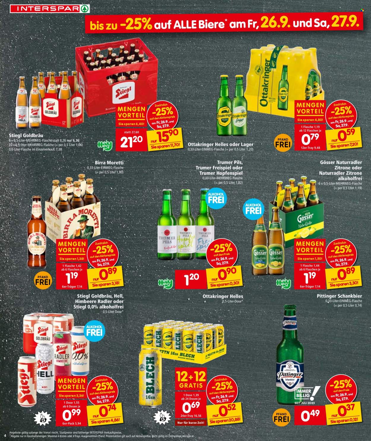 Angebote INTERSPAR - 25.9.2025 - 8.10.2025. Seite 6