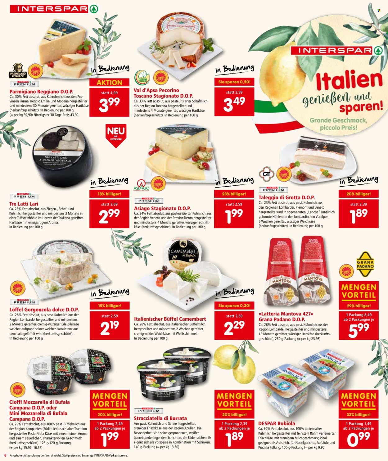 Angebote INTERSPAR - 25.9.2025 - 8.10.2025. Seite 8