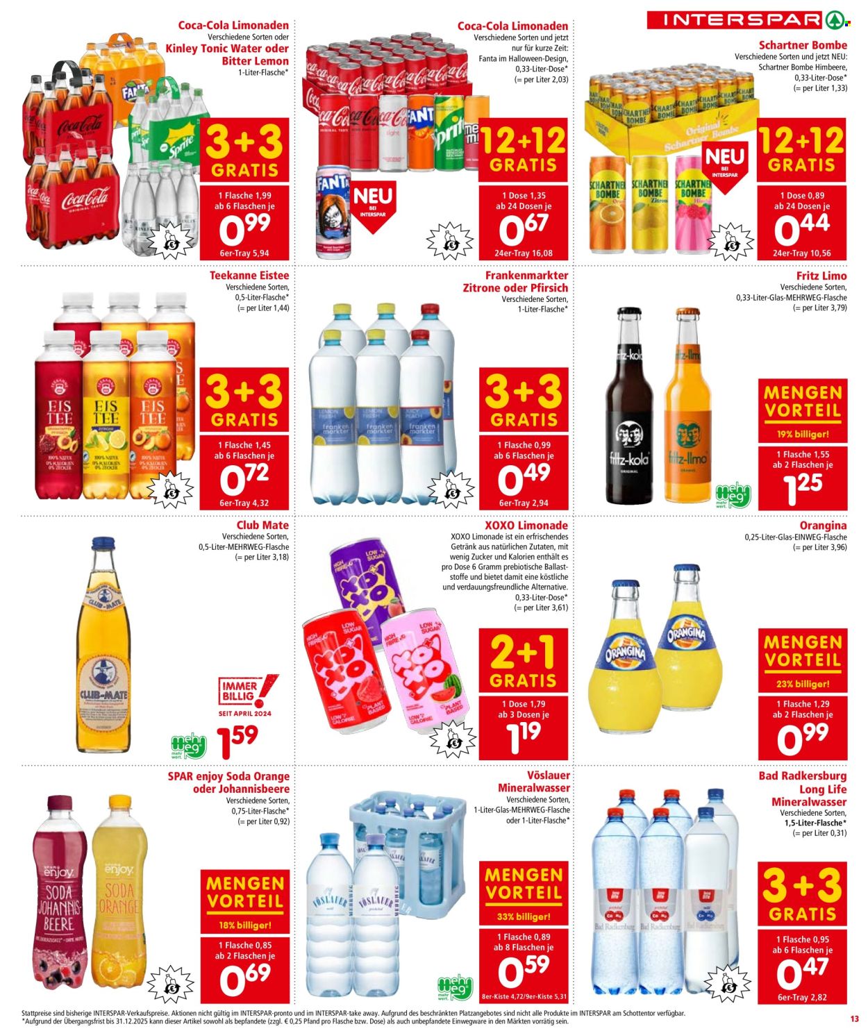 Angebote INTERSPAR - 25.9.2025 - 8.10.2025. Seite 15