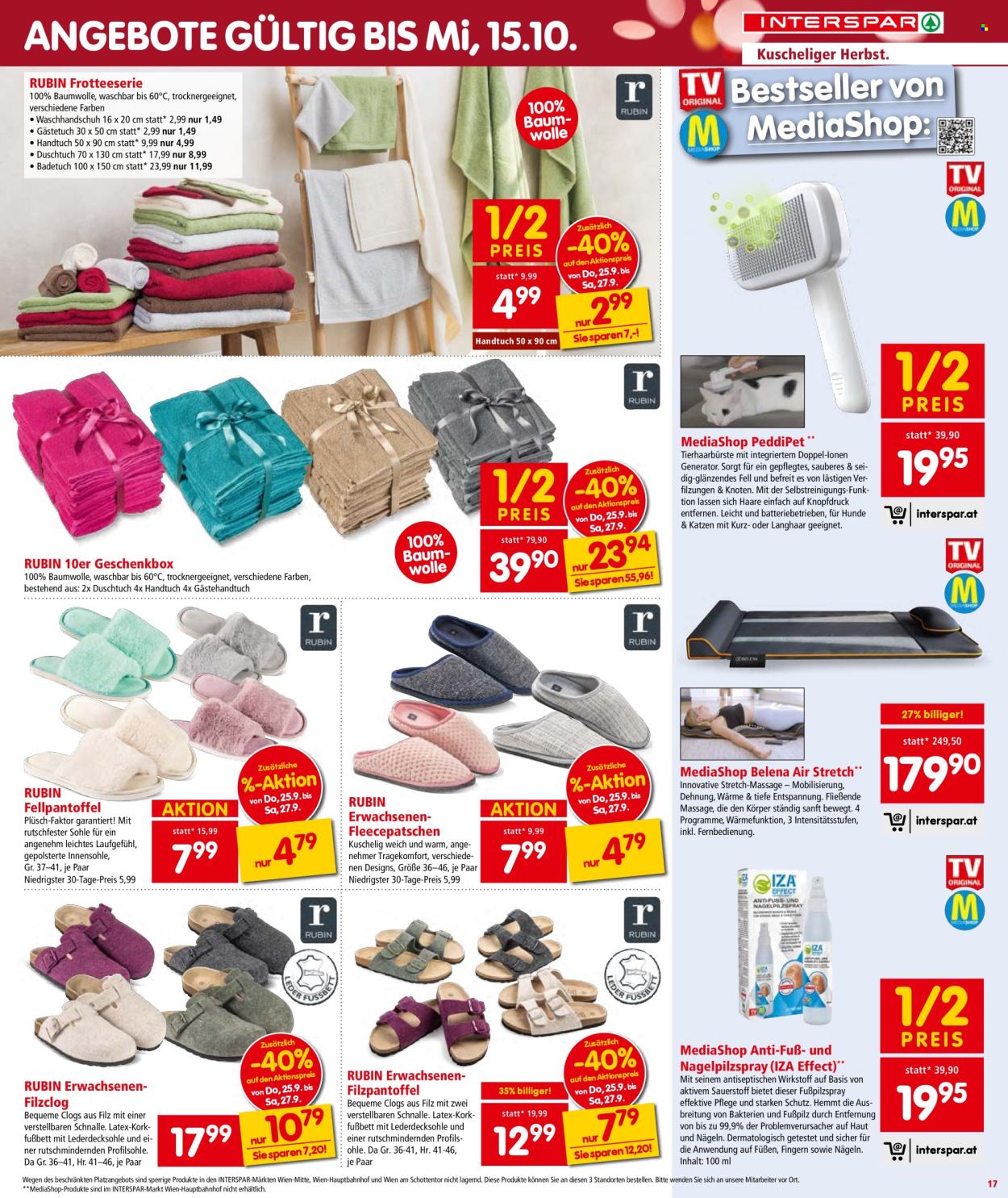 Angebote INTERSPAR - 25.9.2025 - 8.10.2025. Seite 19