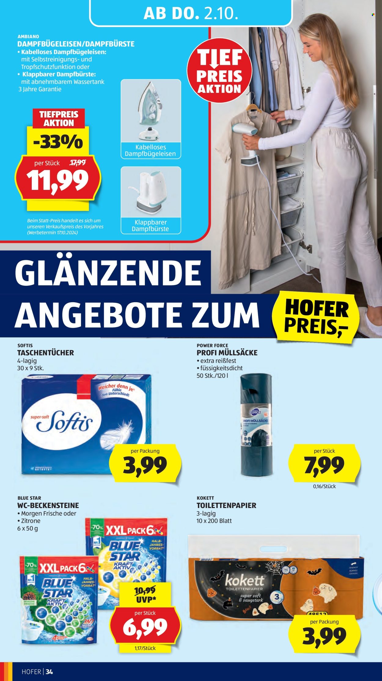 Angebote Hofer - 26.9.2025 - 2.10.2025. Seite 38