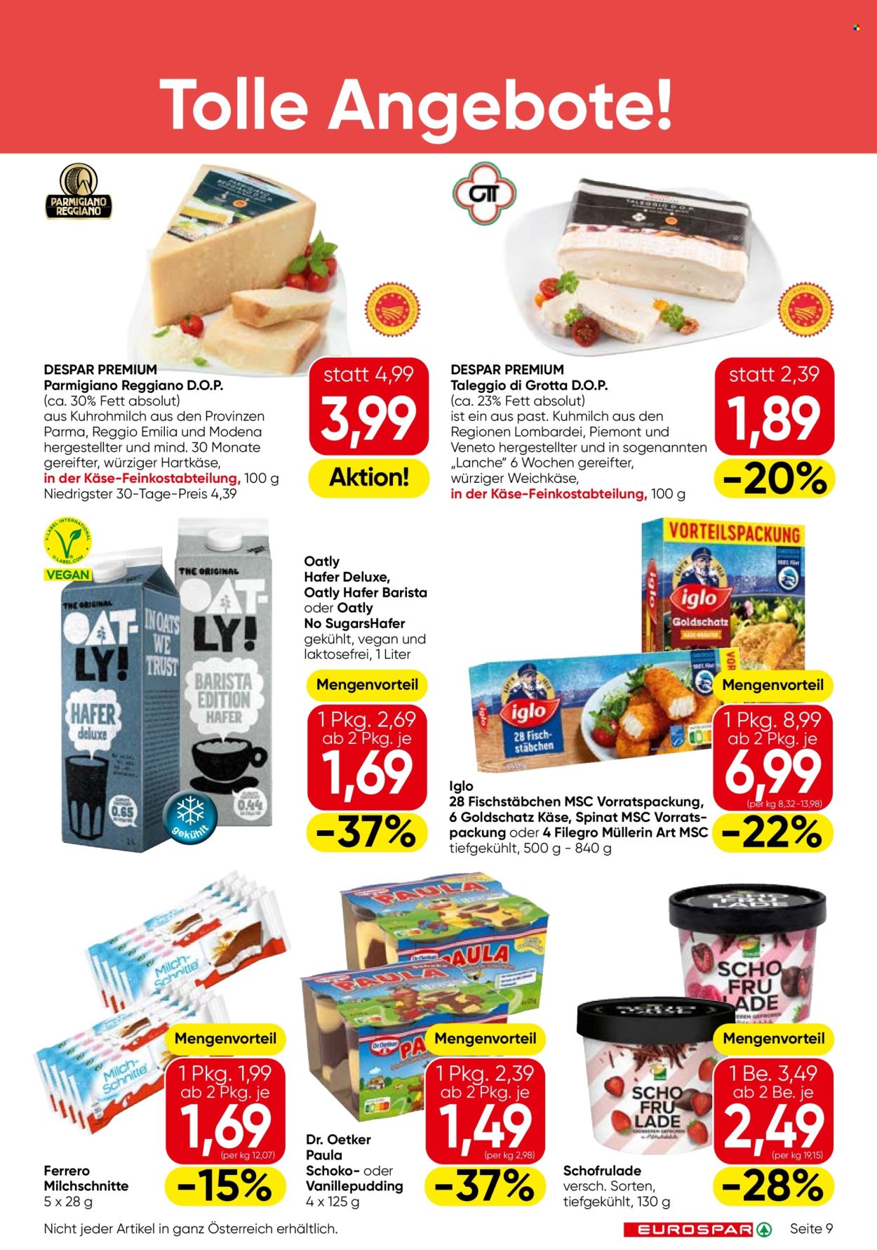 Angebote EUROSPAR - 25.9.2025 - 8.10.2025. Seite 9