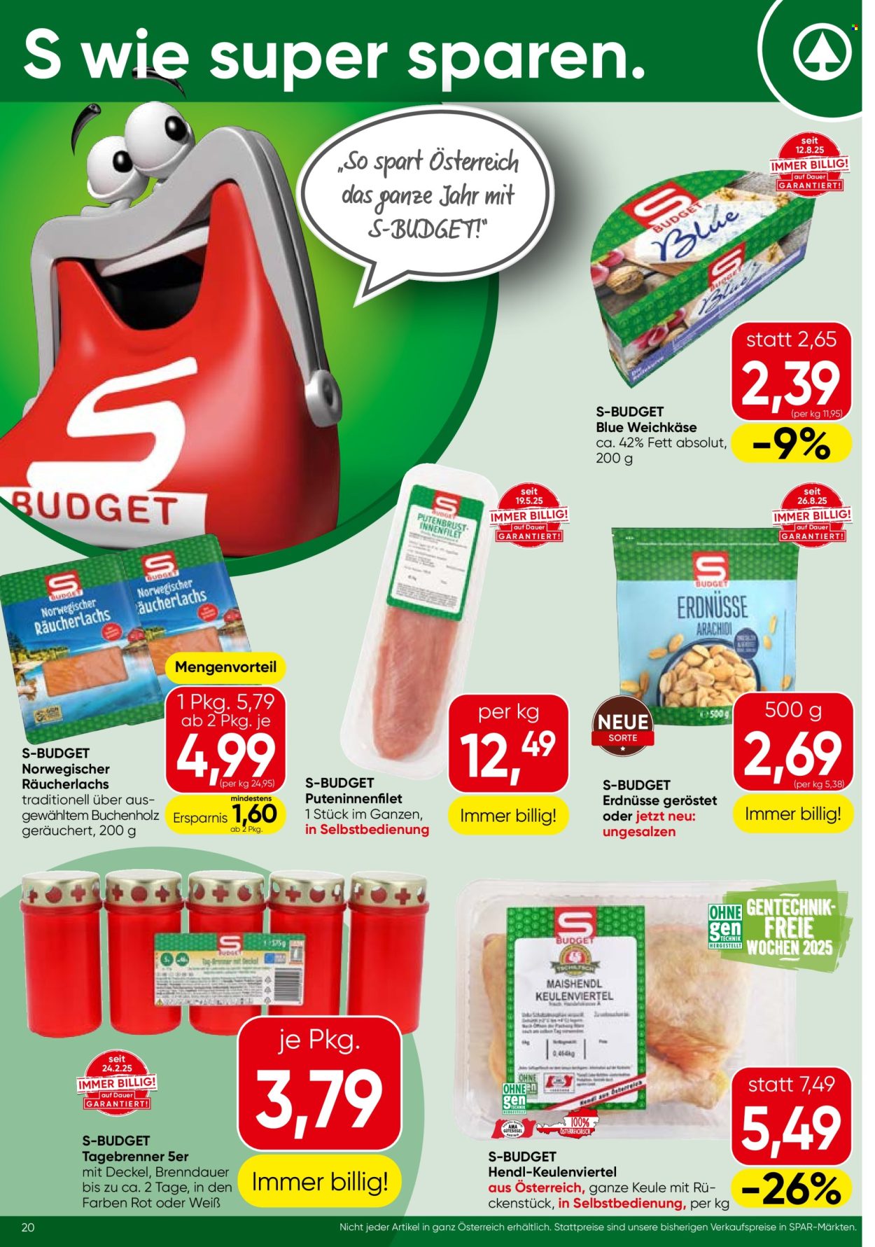 Angebote SPAR - 25.9.2025 - 8.10.2025. Seite 20