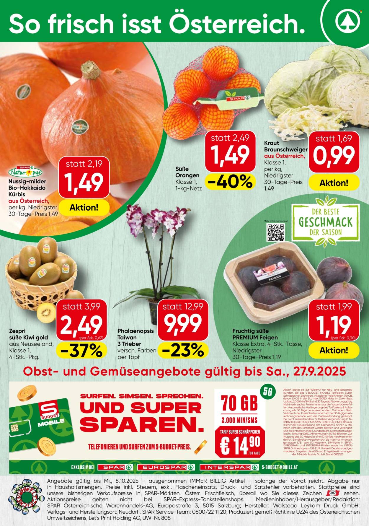 Angebote SPAR - 25.9.2025 - 8.10.2025. Seite 24
