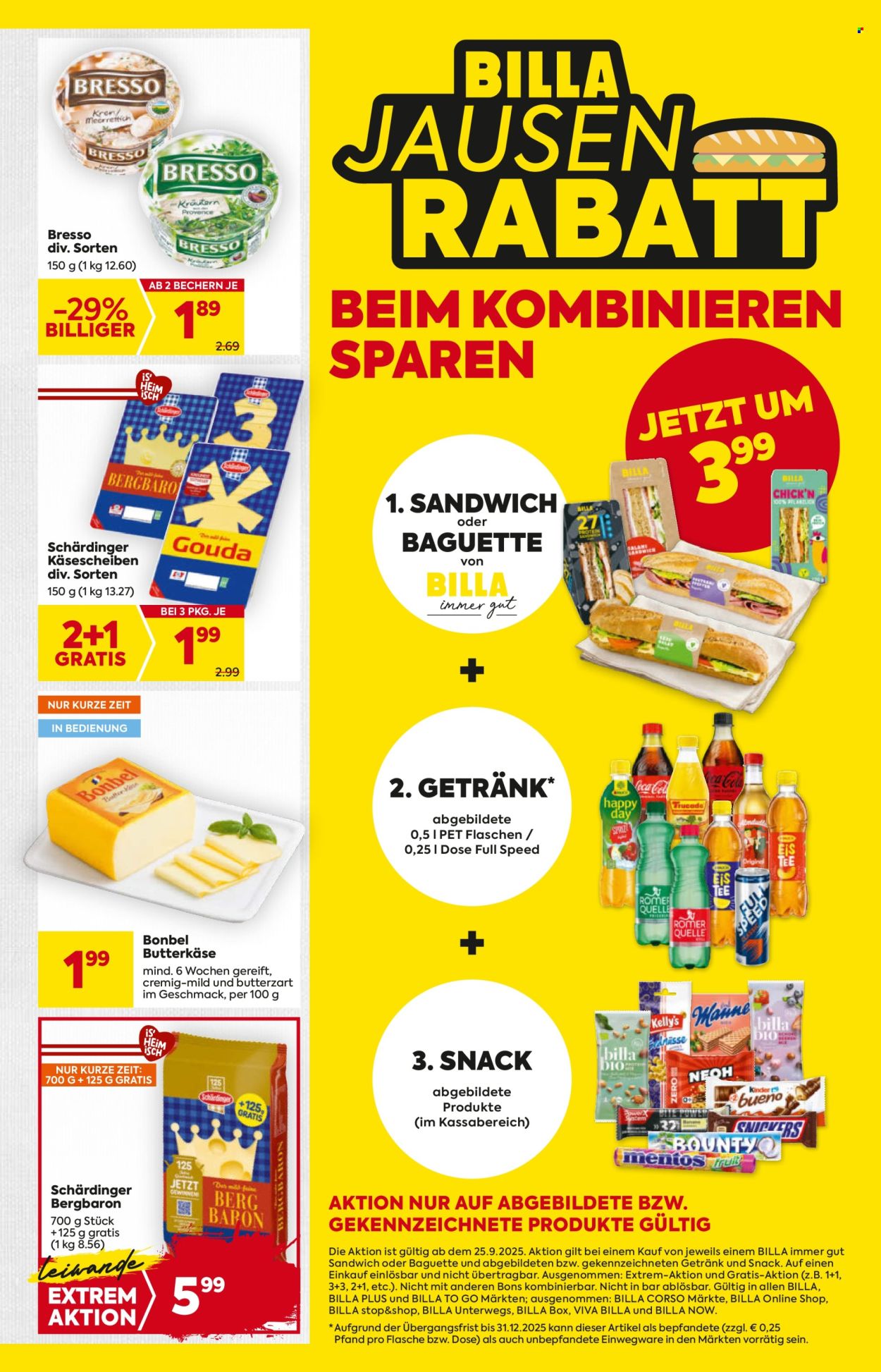 Angebote Billa - 25.9.2025 - 1.10.2025. Seite 7