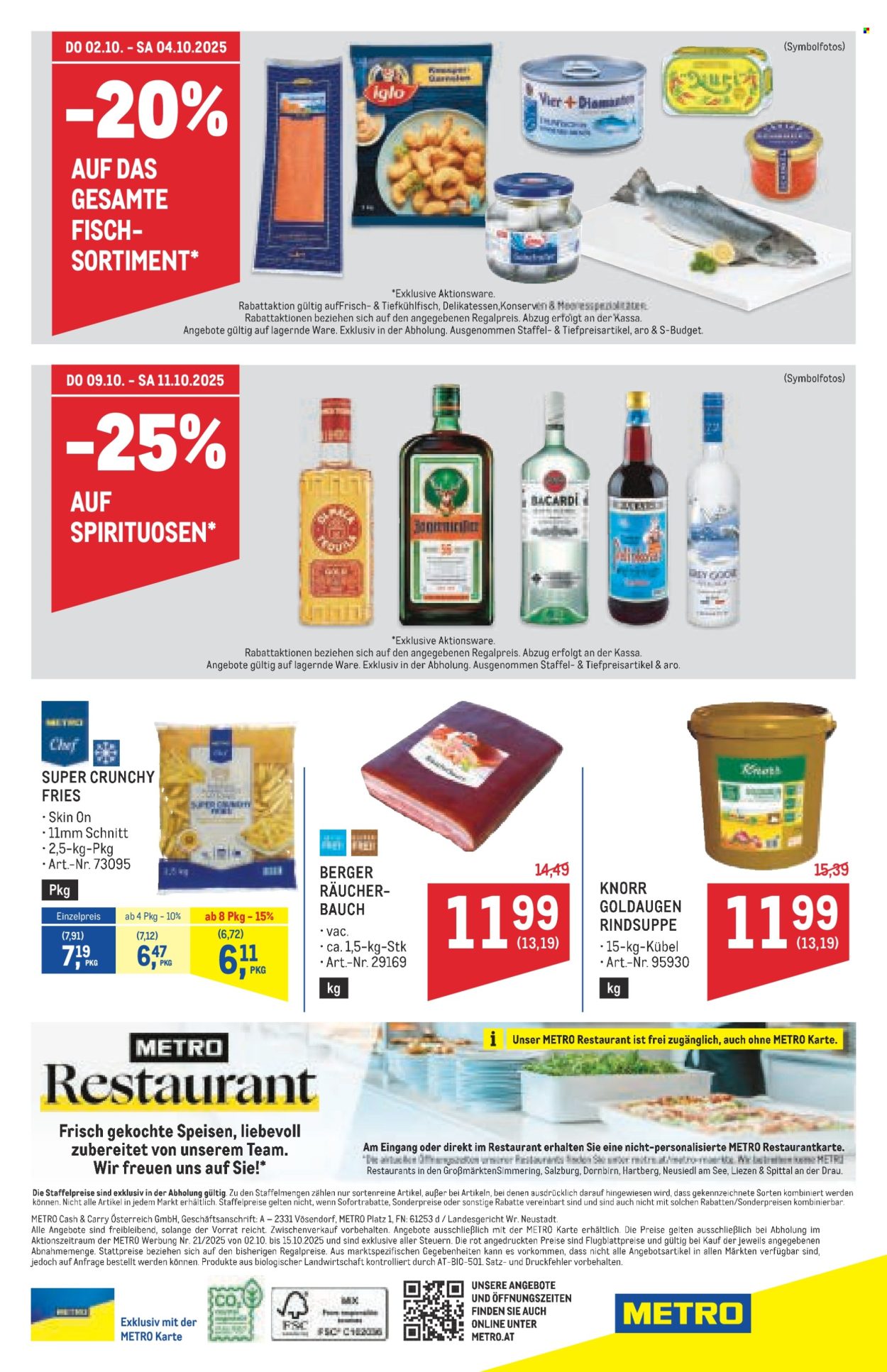 Angebote Metro - 2.10.2025 - 15.10.2025. Seite 64