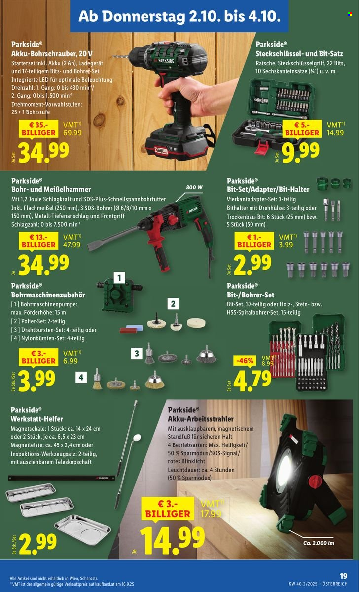 Angebote Lidl - 2.10.2025 - 8.10.2025. Seite 21