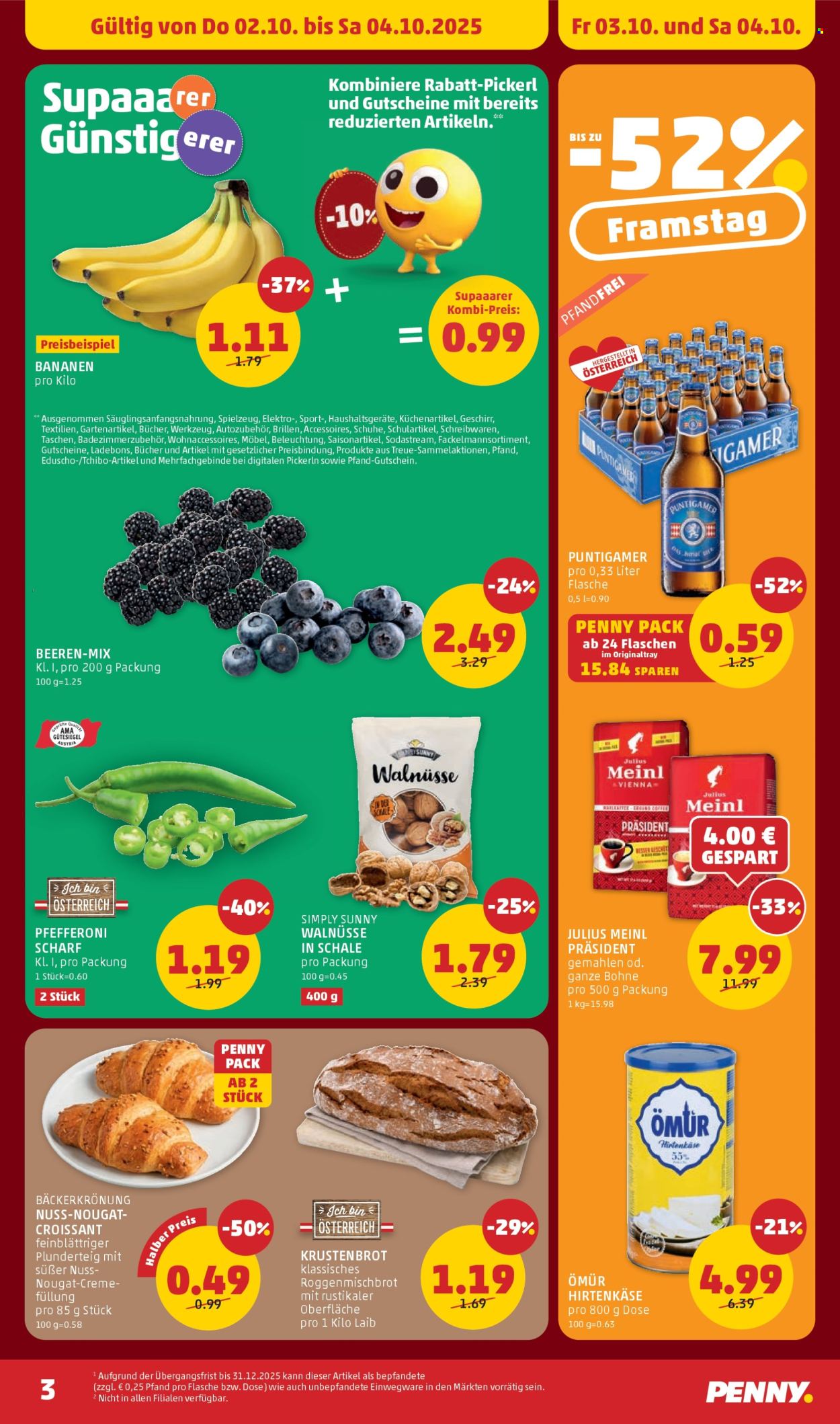 Angebote Penny - 2.10.2025 - 8.10.2025. Seite 3