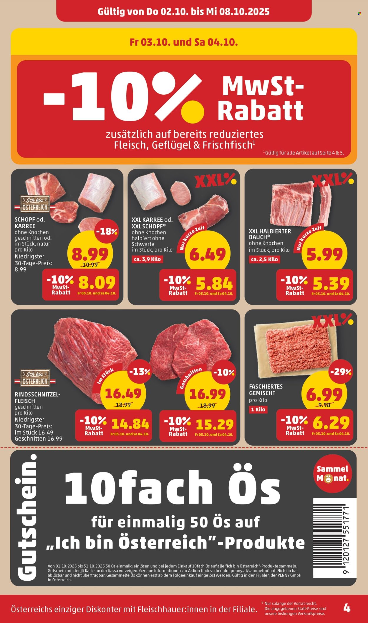 Angebote Penny - 2.10.2025 - 8.10.2025. Seite 4