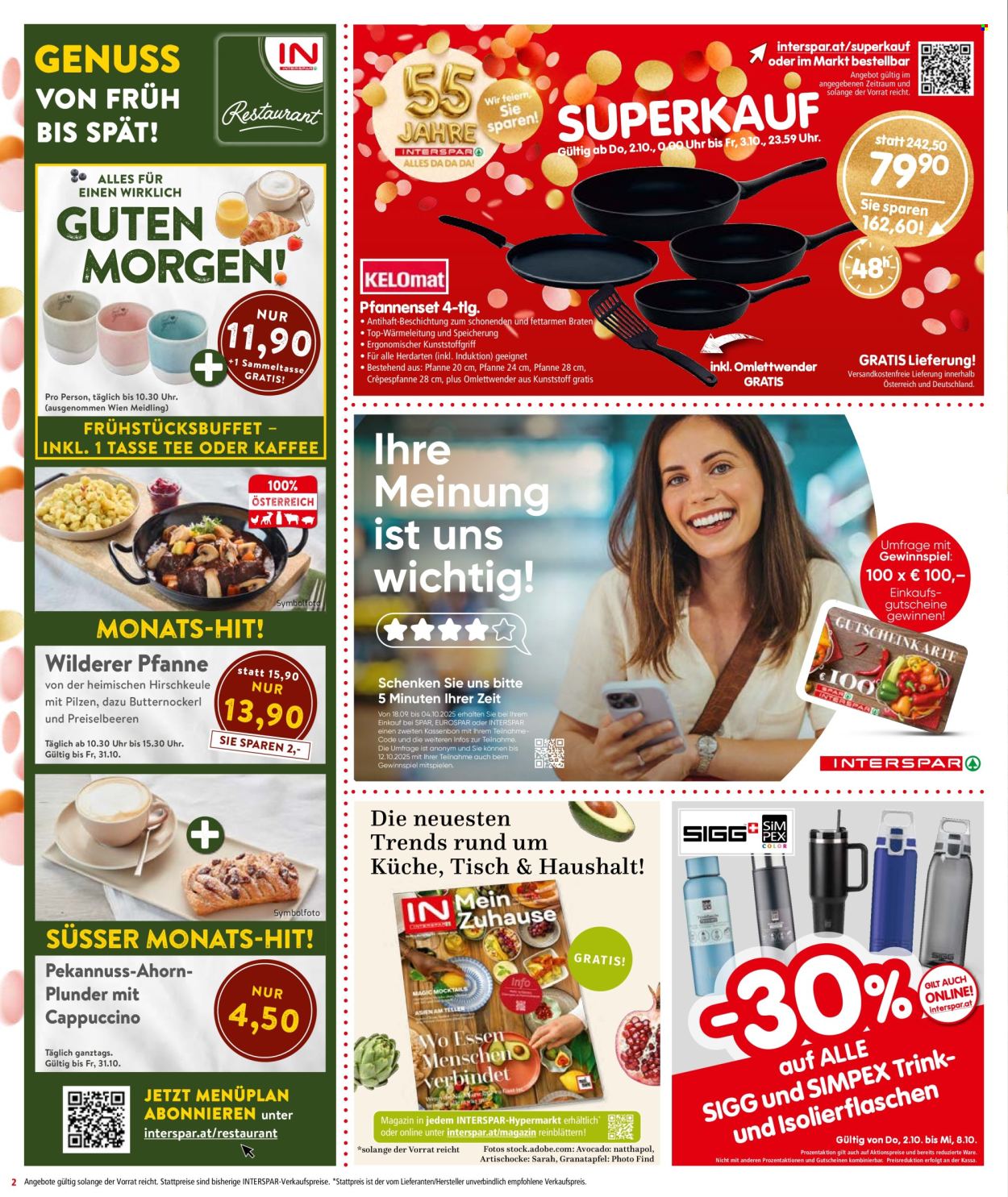Angebote INTERSPAR - 2.10.2025 - 8.10.2025. Seite 2