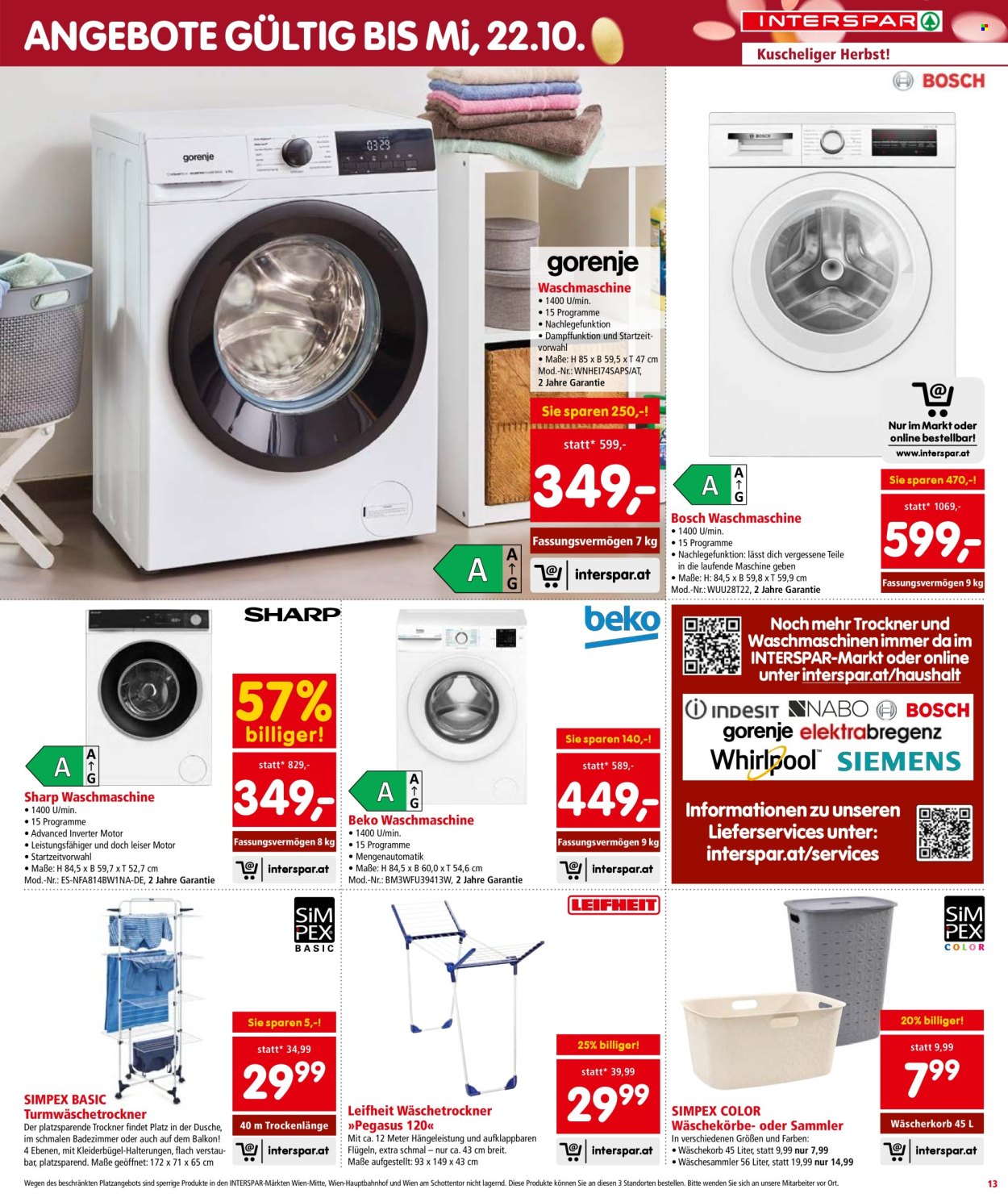 Angebote INTERSPAR - 2.10.2025 - 8.10.2025. Seite 13