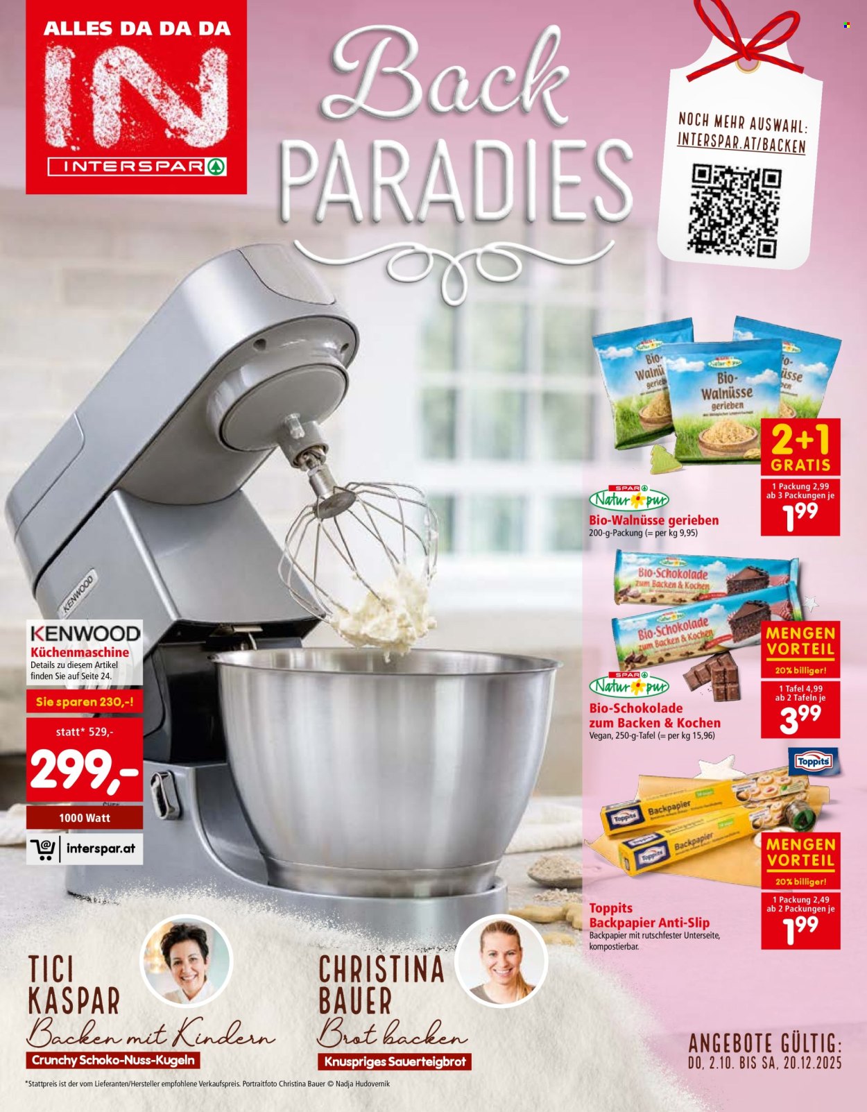 Angebote INTERSPAR - 2.10.2025 - 20.12.2025. Seite 1