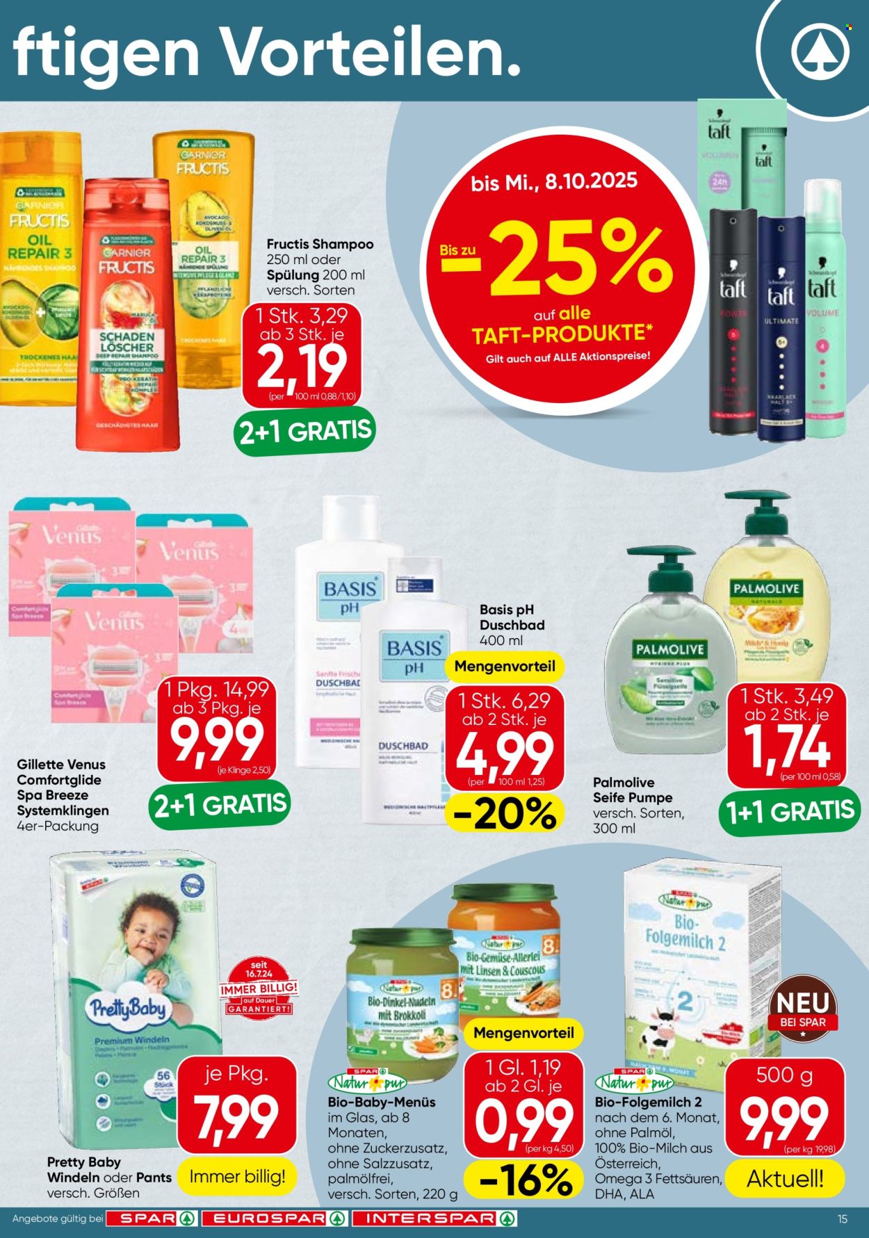 Angebote SPAR - 2.10.2025 - 8.10.2025. Seite 15